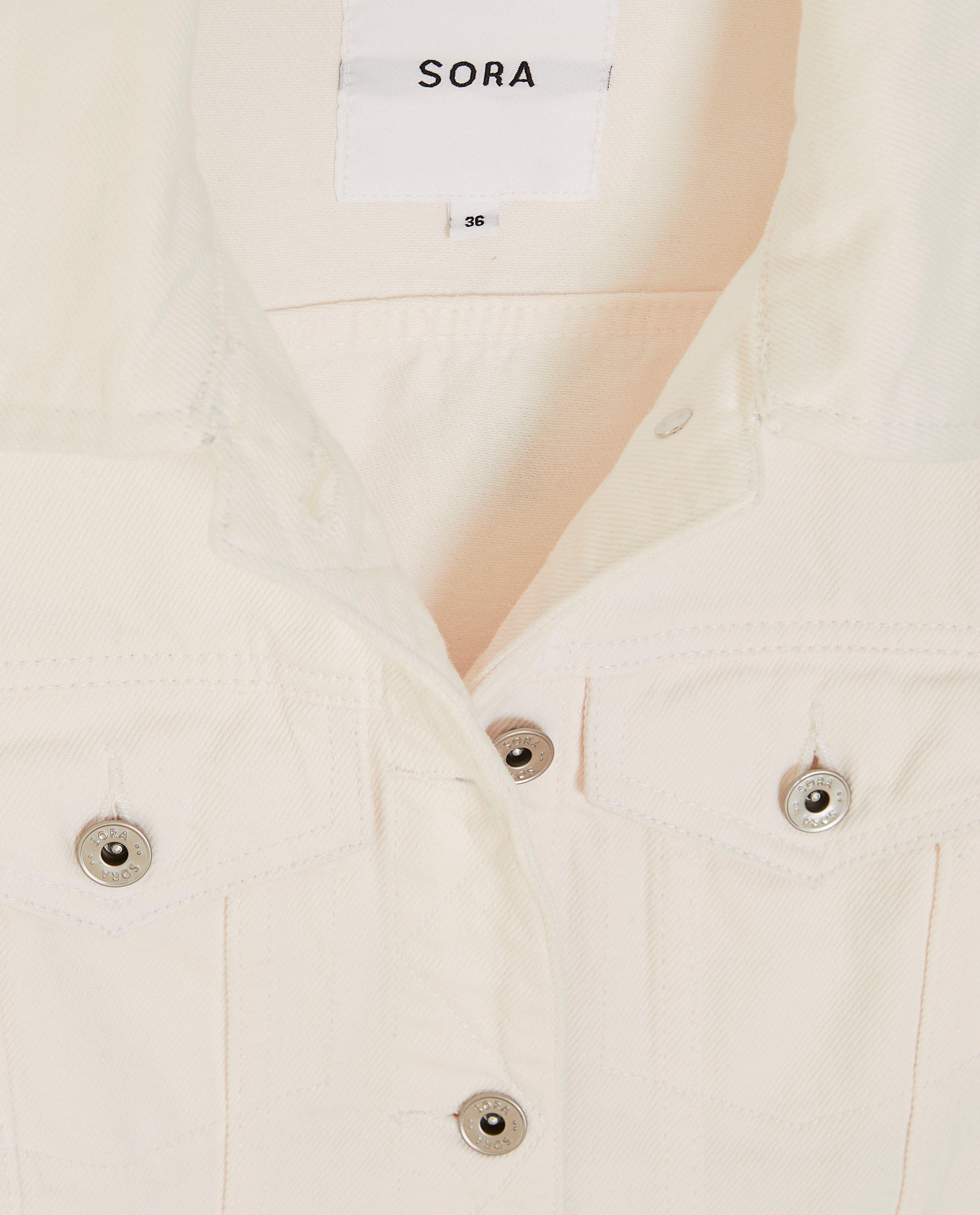 Blazers - Veste blanche en jeans