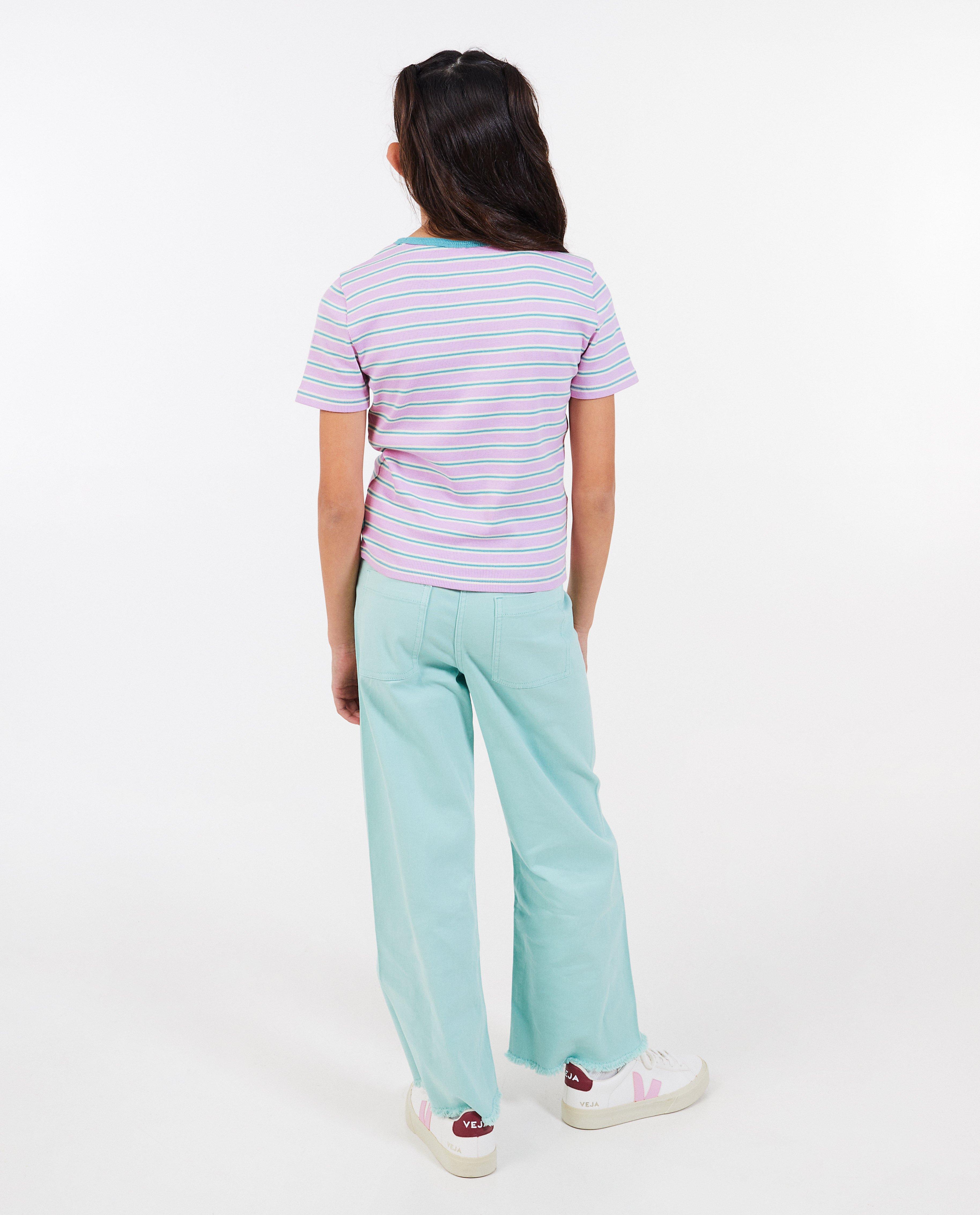 Jeans - Jeans vert menthe, coupe droite