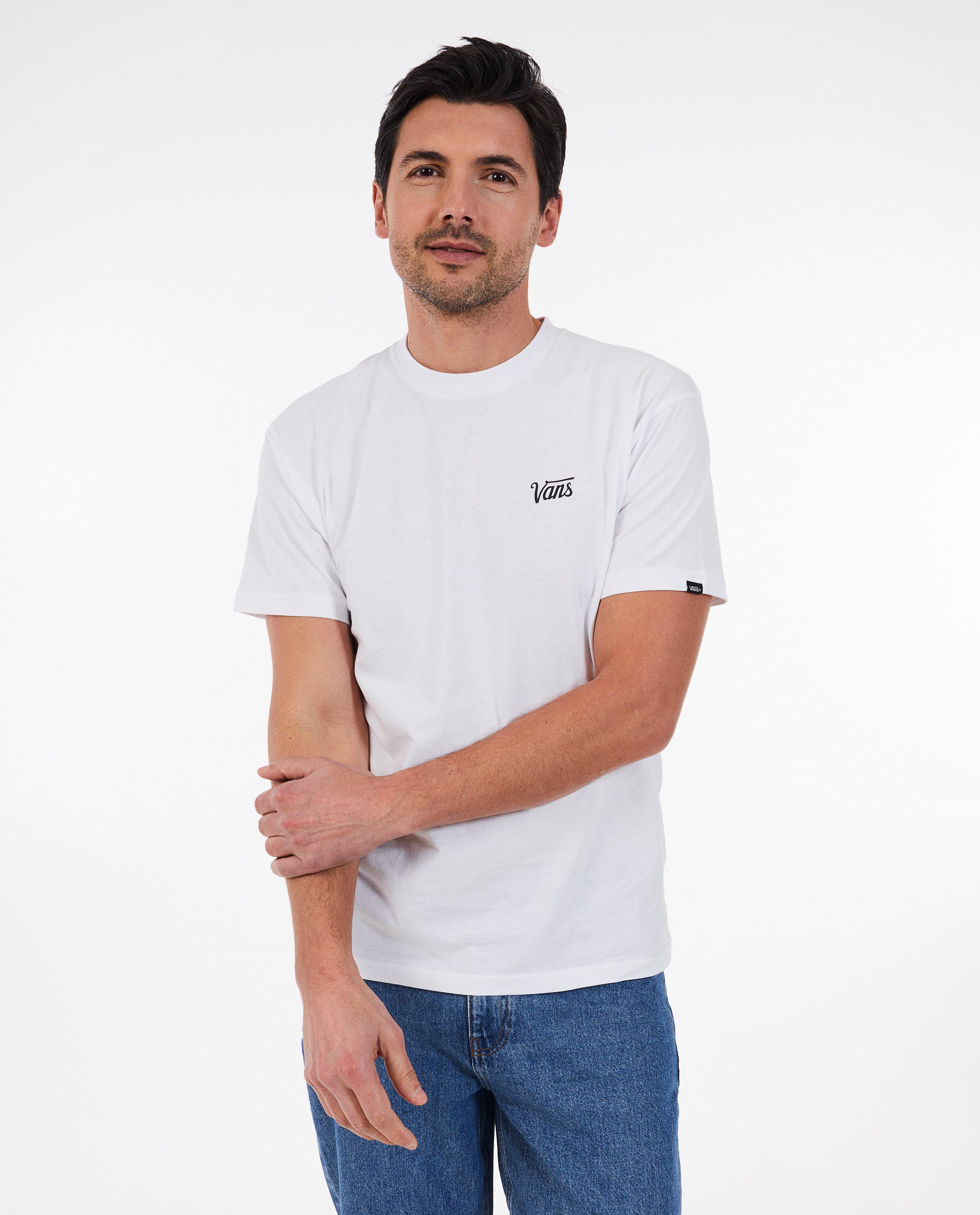 T-shirt blanc à inscription - null - Vans