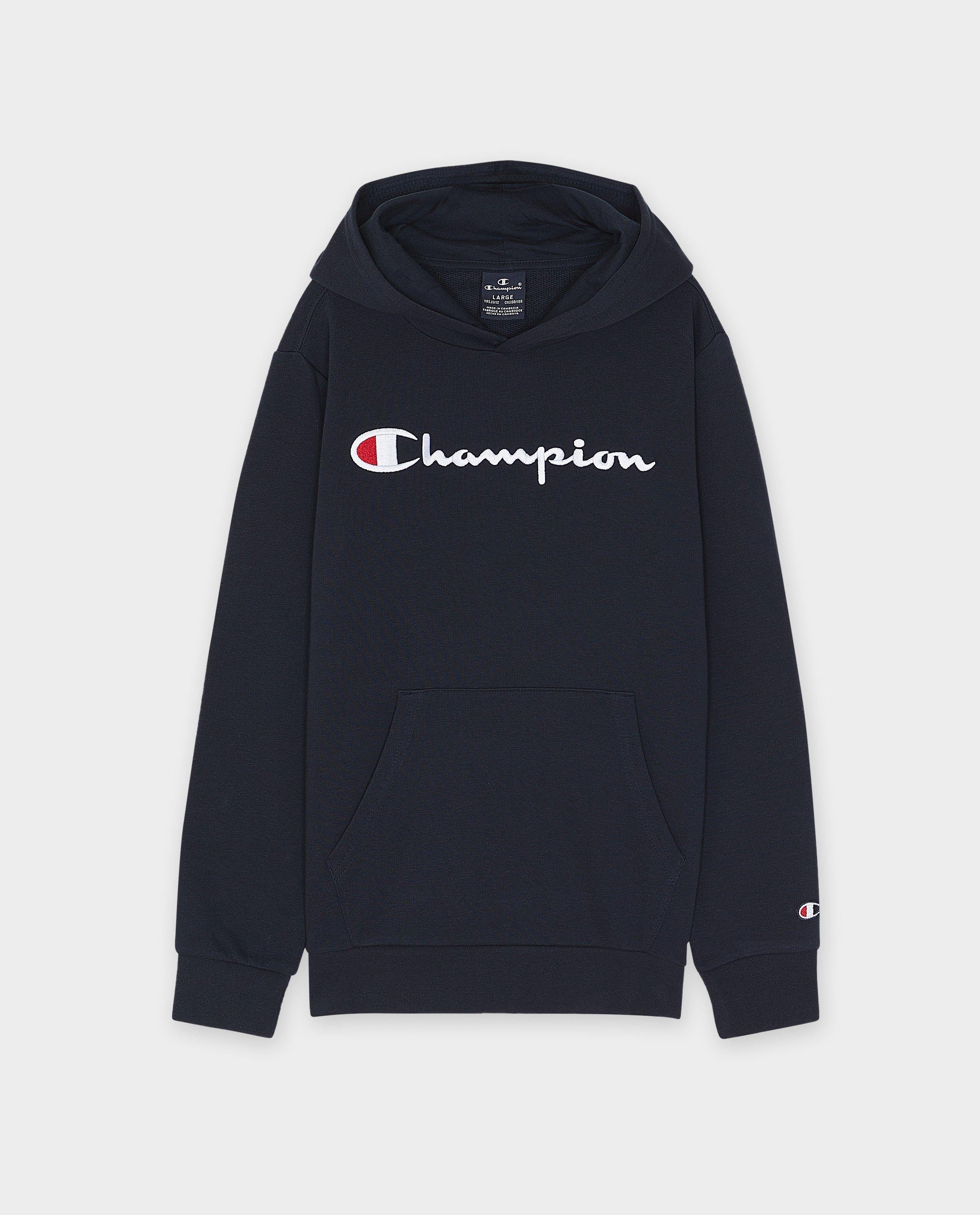Hoodie met geborduurd opschrift - null - Champion