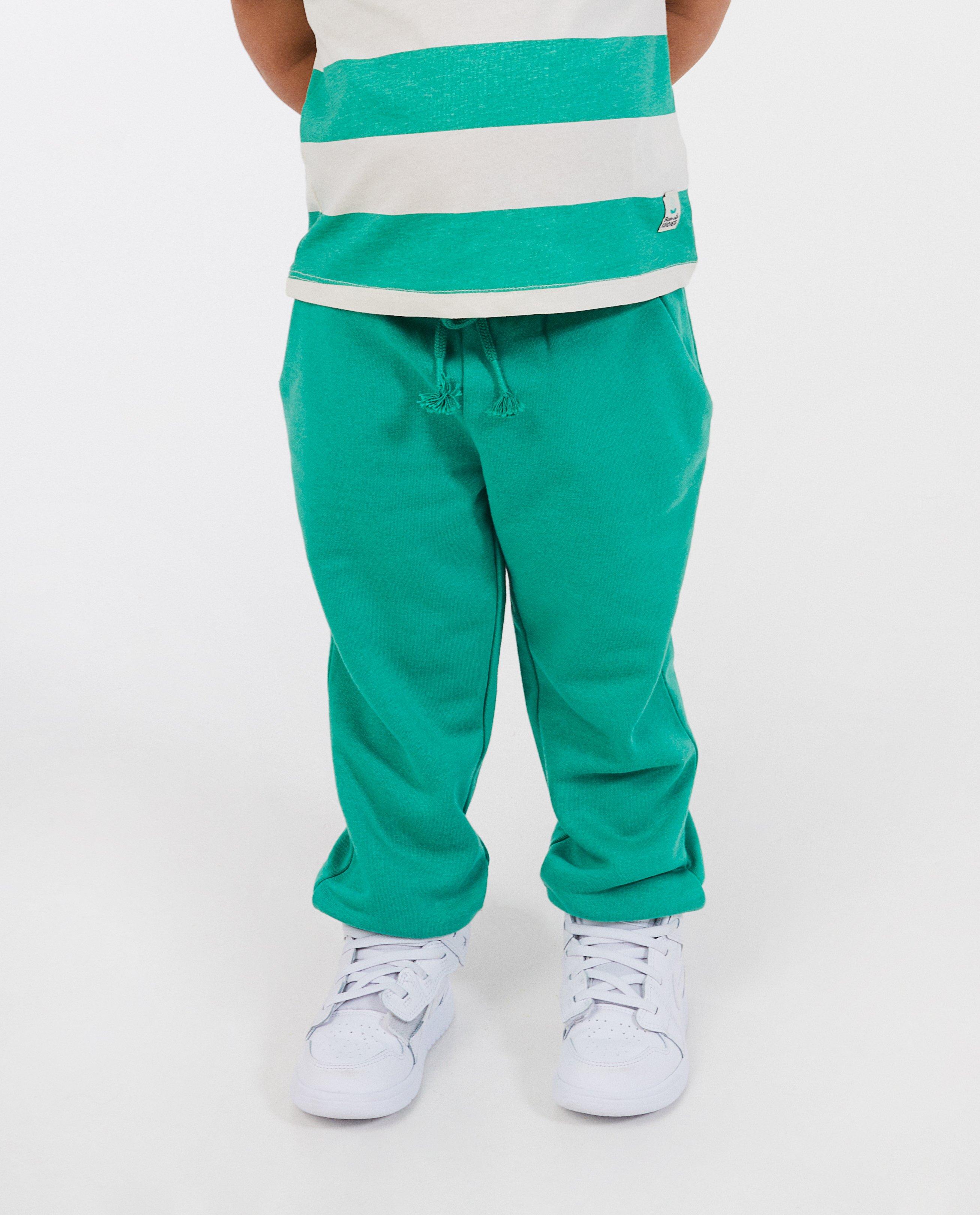 Broeken - Groene joggingbroek