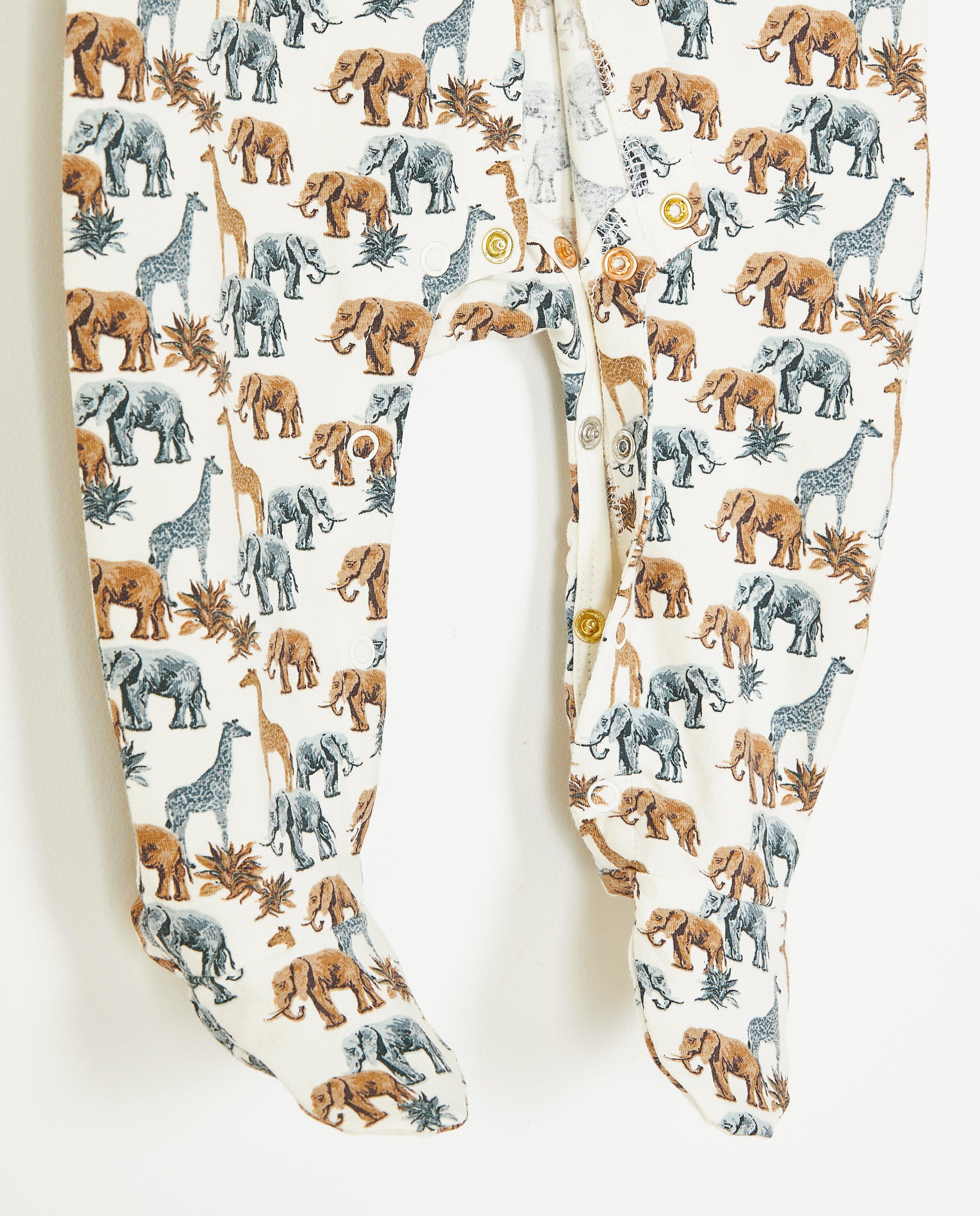 Pyjama met dierenprint - Product Detail - grijs - afbeelding nummer 4