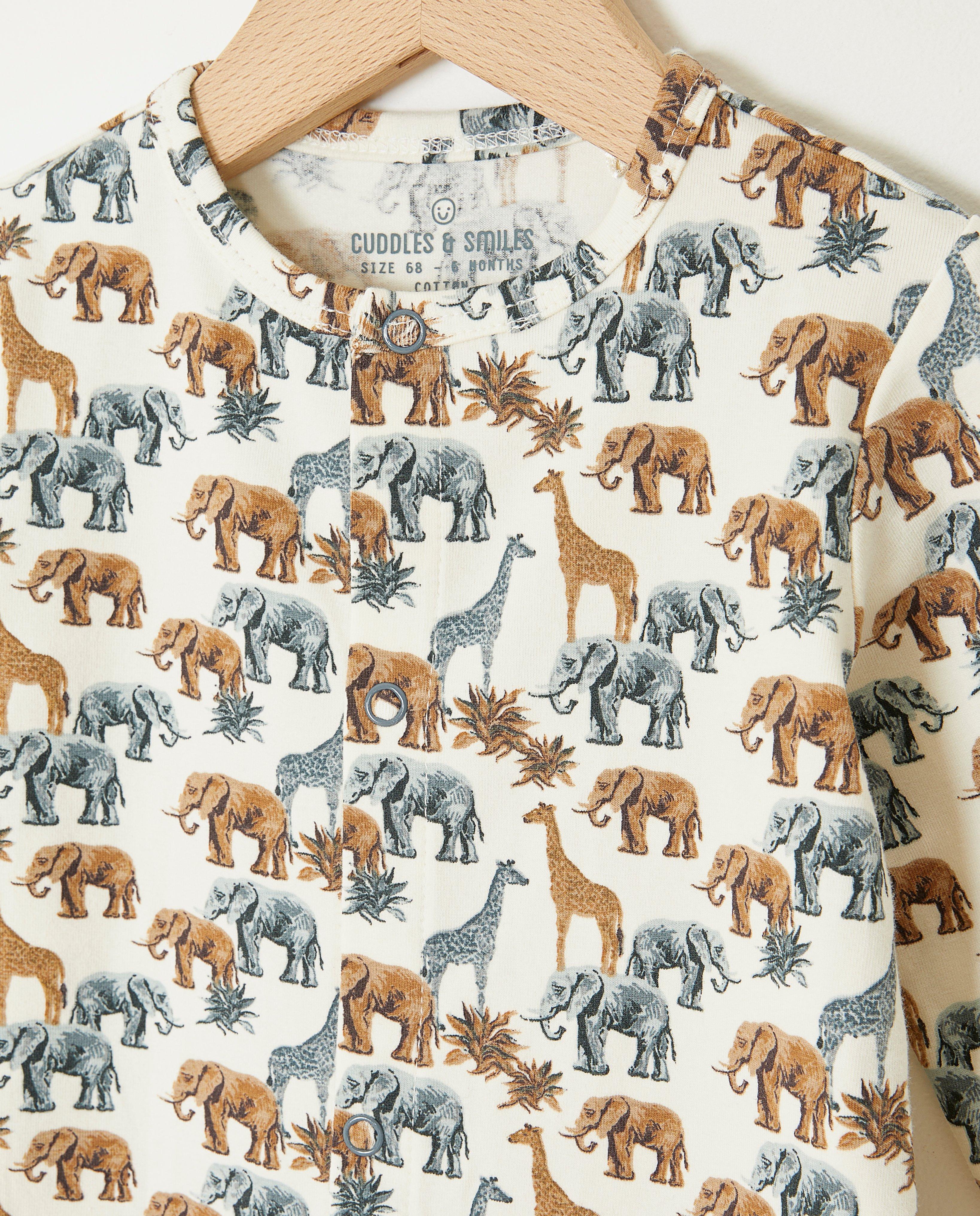 Pyjama met dierenprint - Product Detail - grijs - afbeelding nummer 3