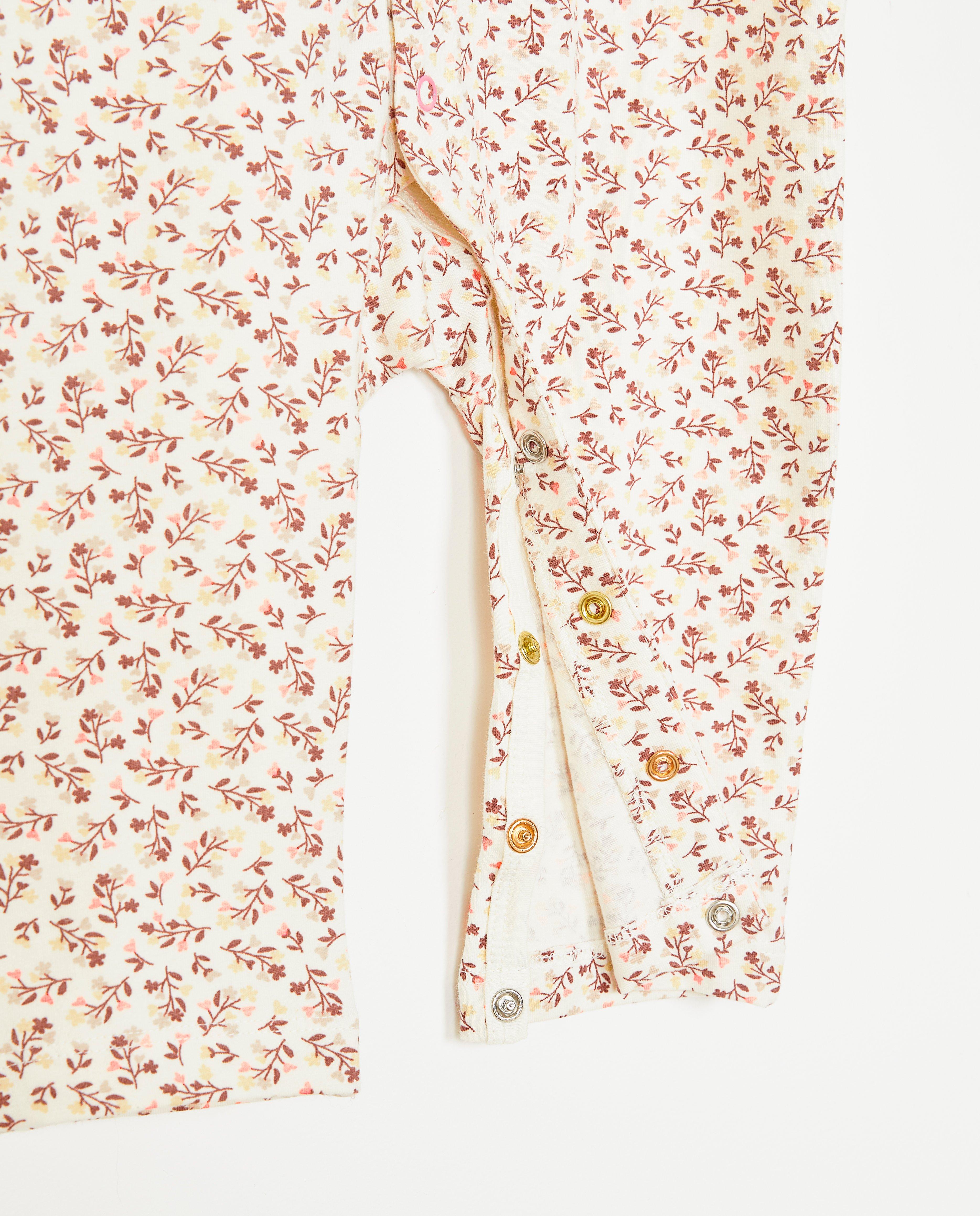 Nachtkleding - Pyjama met bloemenprint