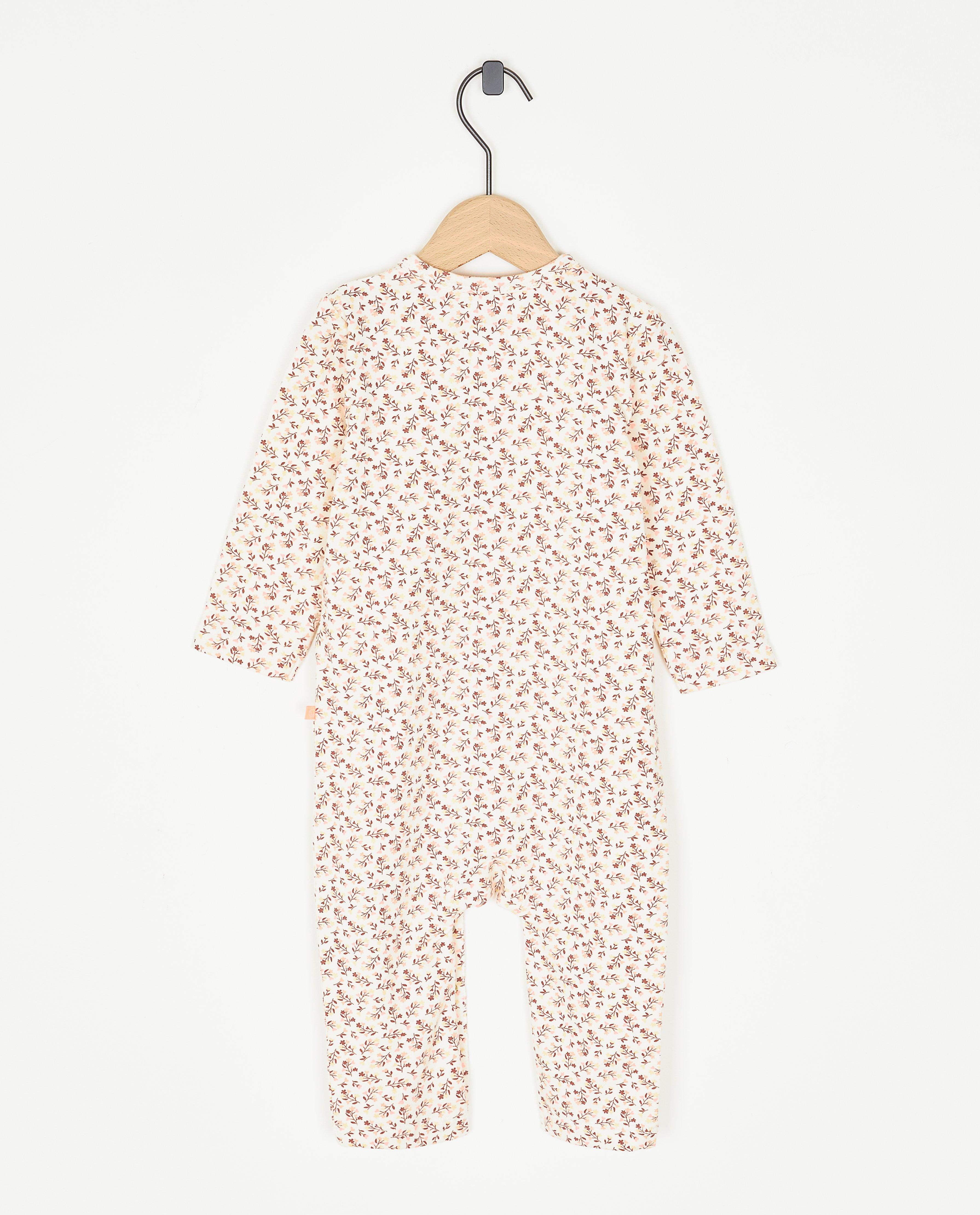 Nachtkleding - Pyjama met bloemenprint