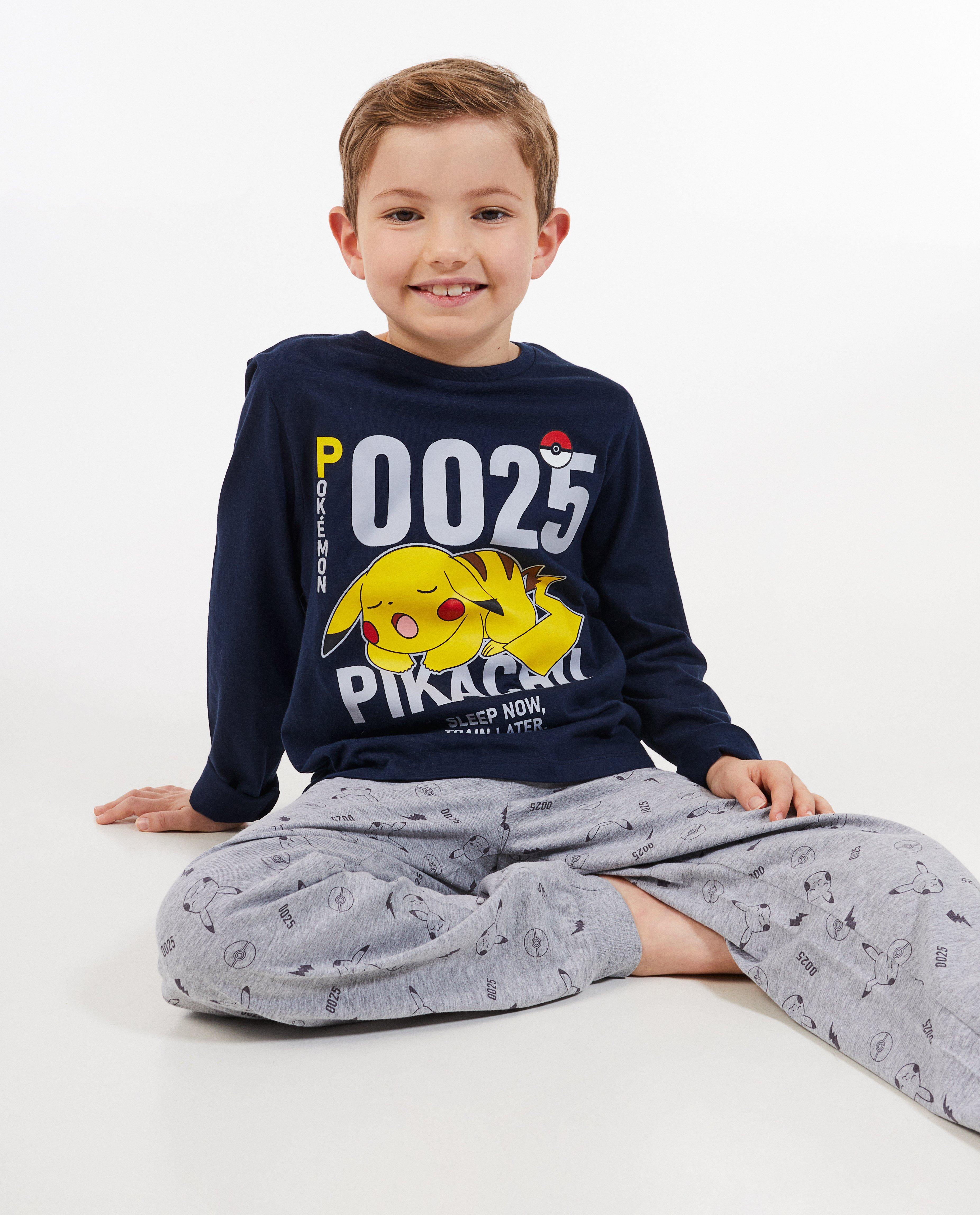 Nachtkleding - Donkerblauwe pyjama Pokémon
