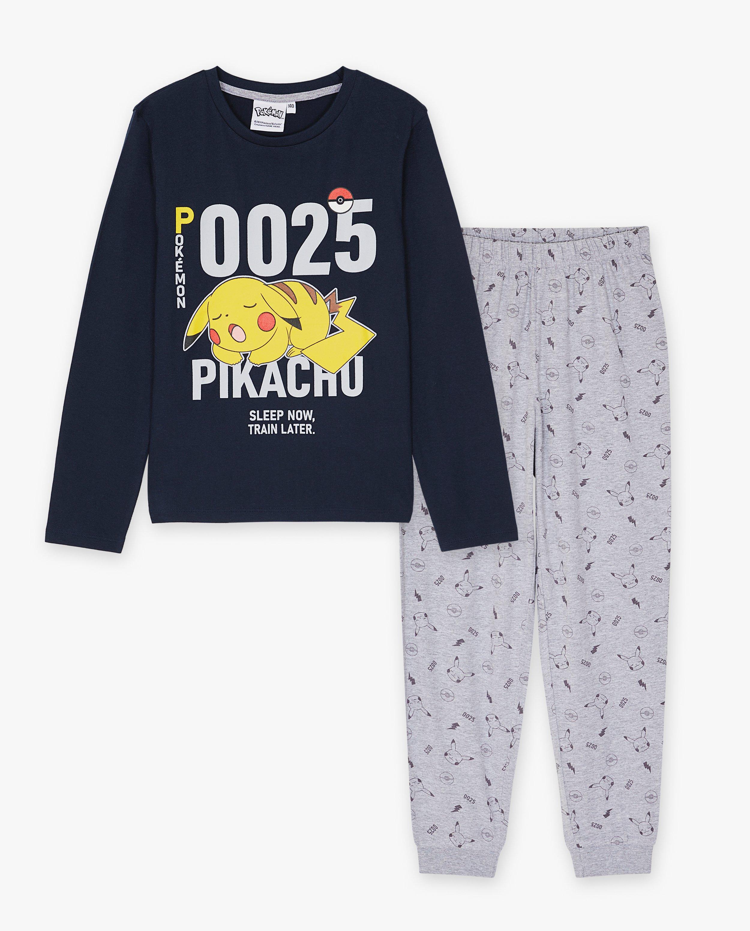 Nachtkleding - Donkerblauwe pyjama Pokémon