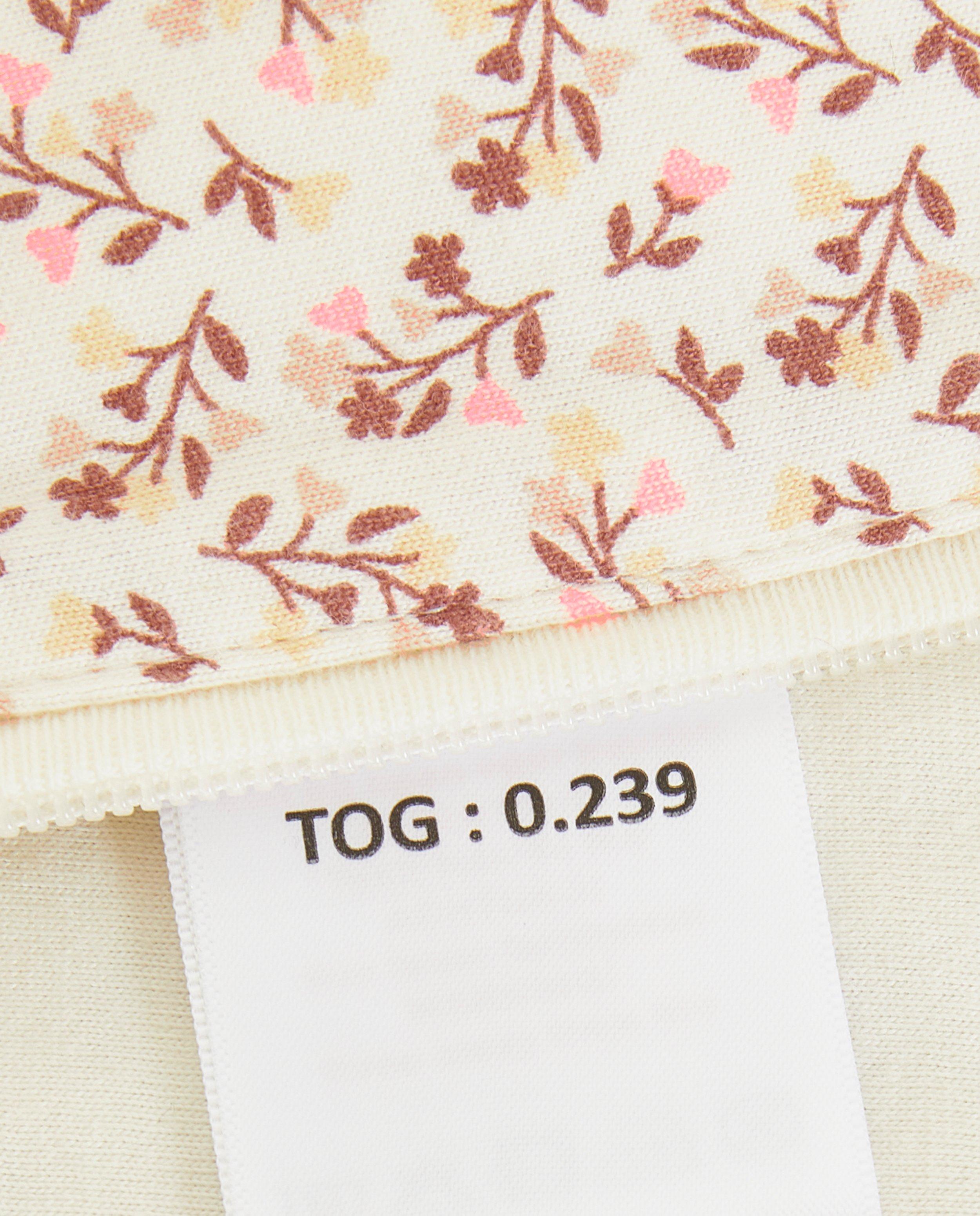 Pyjamas - Gigoteuse fleurie, TOG 0,239
