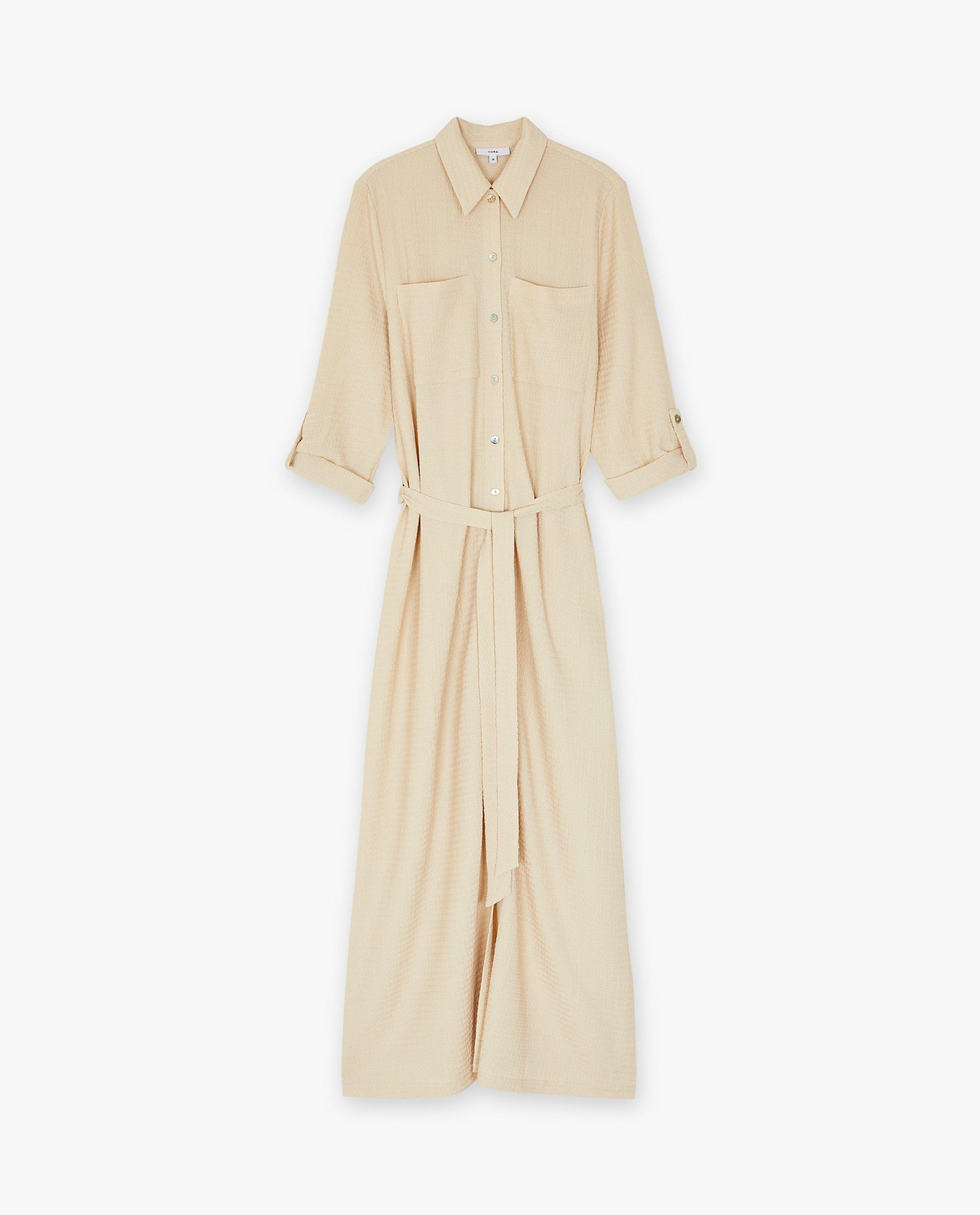 Robes - Robe bleu foncé structurée