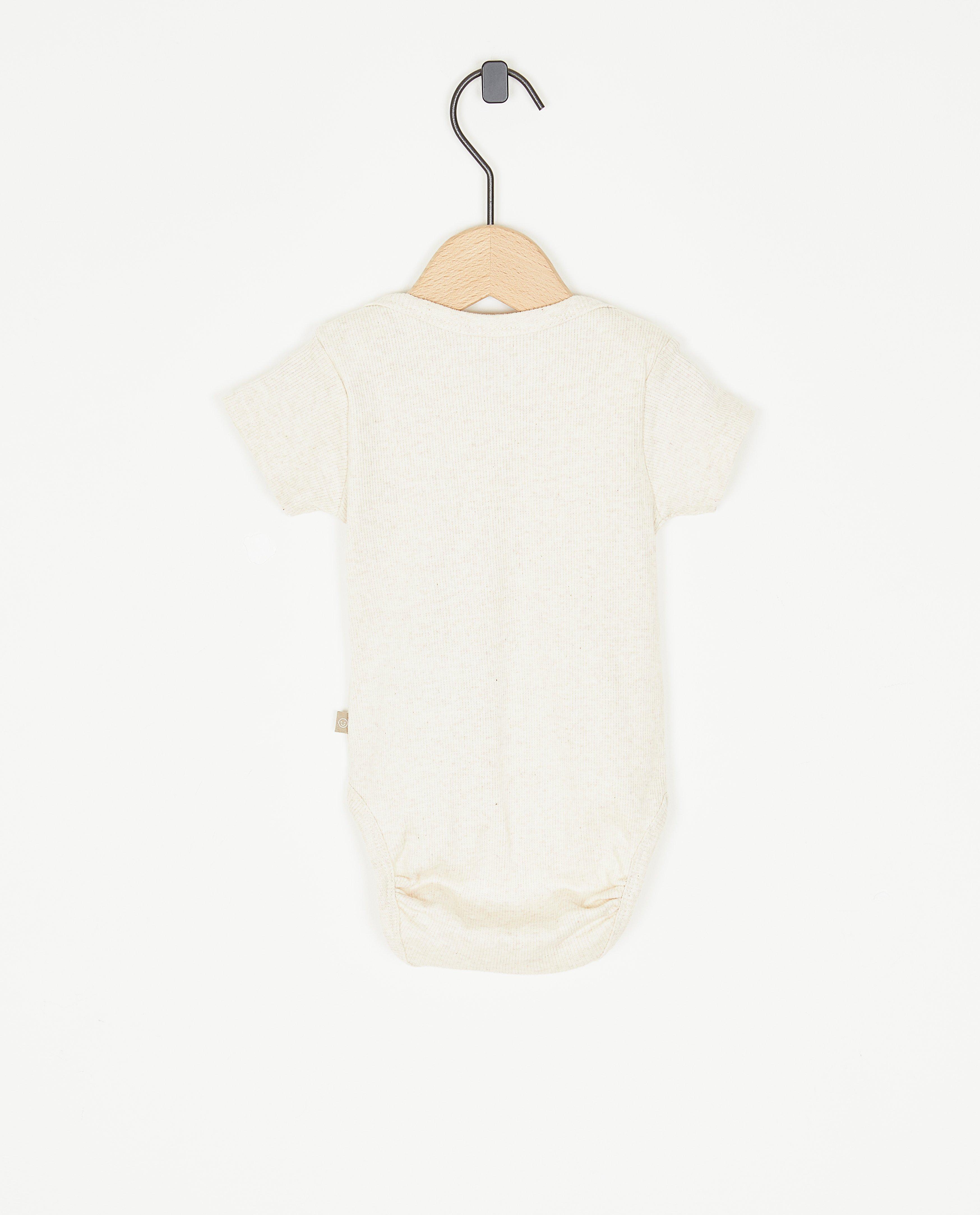 Romper met enveloppehals - Product Detail - lichtbeige - afbeelding nummer 2