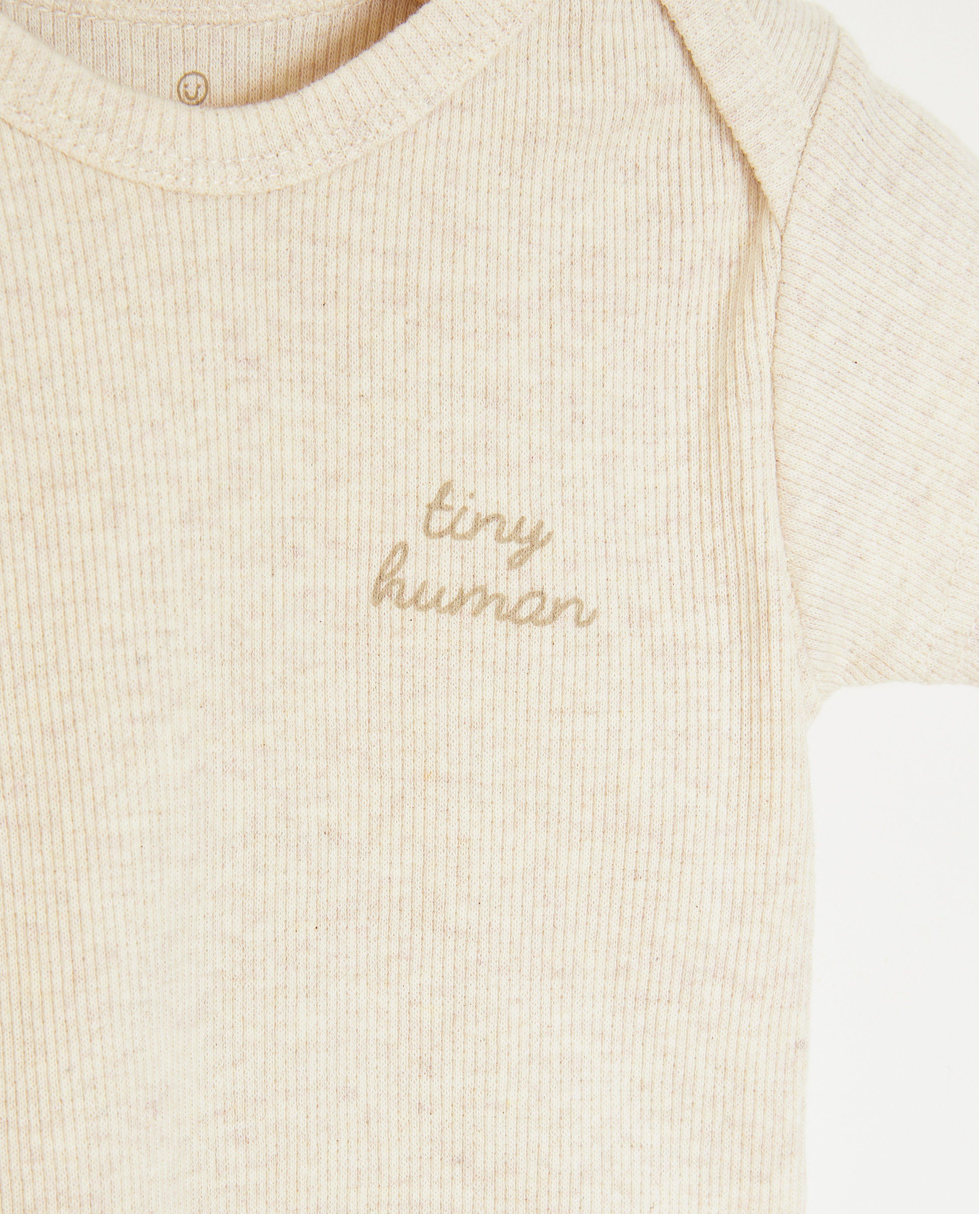 Romper met enveloppehals - Product Detail - lichtbeige - afbeelding nummer 3