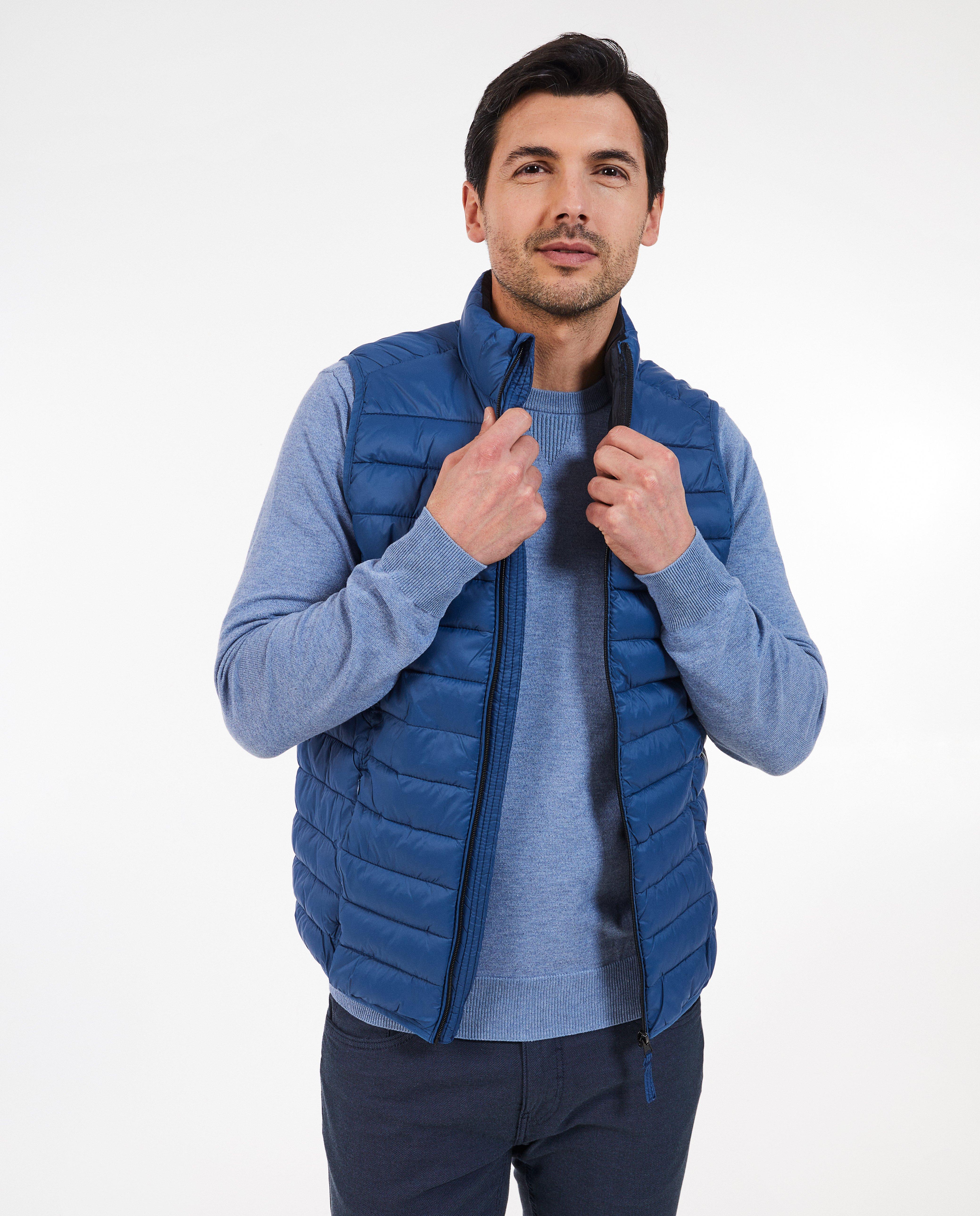 Blauwe bodywarmer - null - League Danois