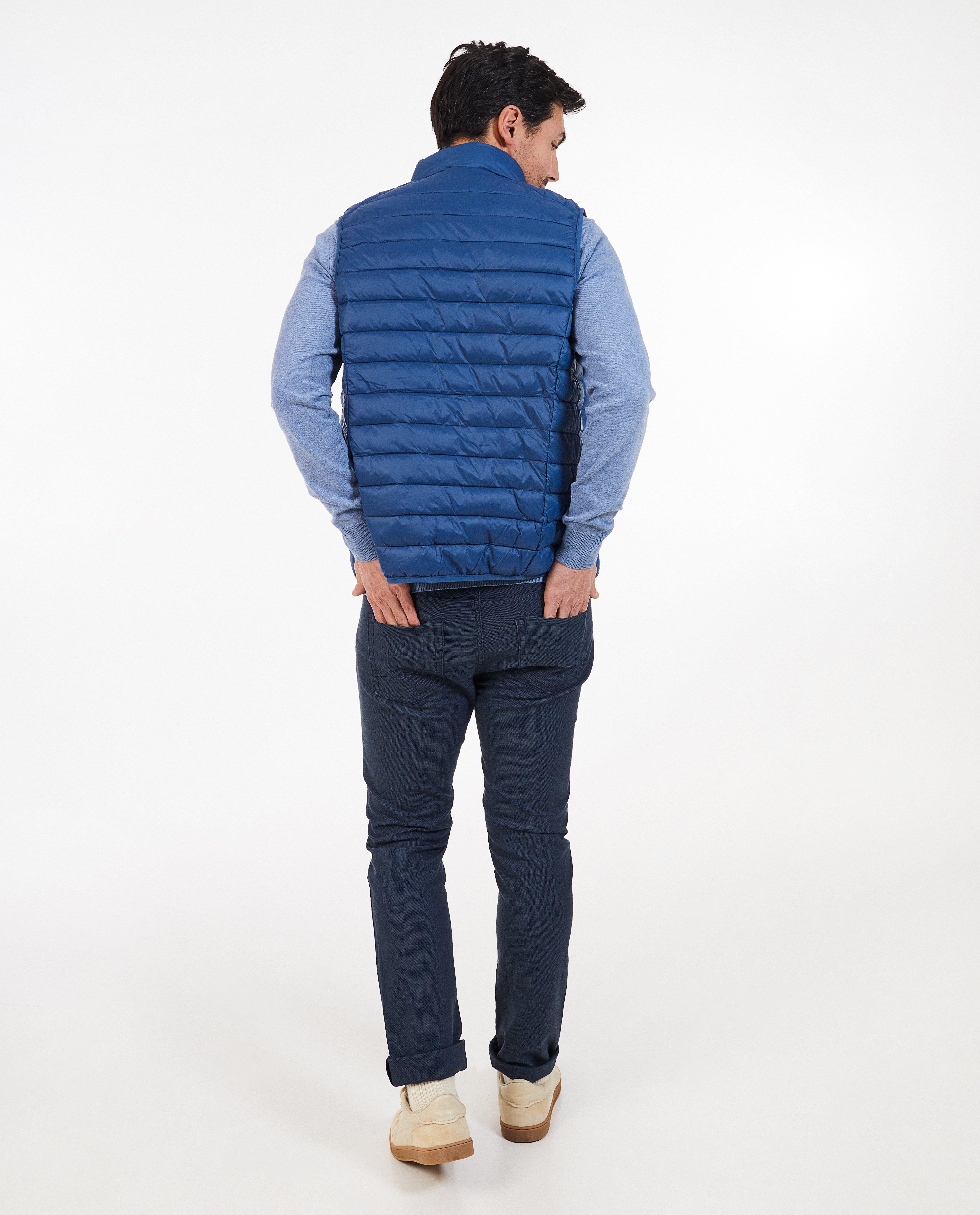 Jassen - Blauwe bodywarmer