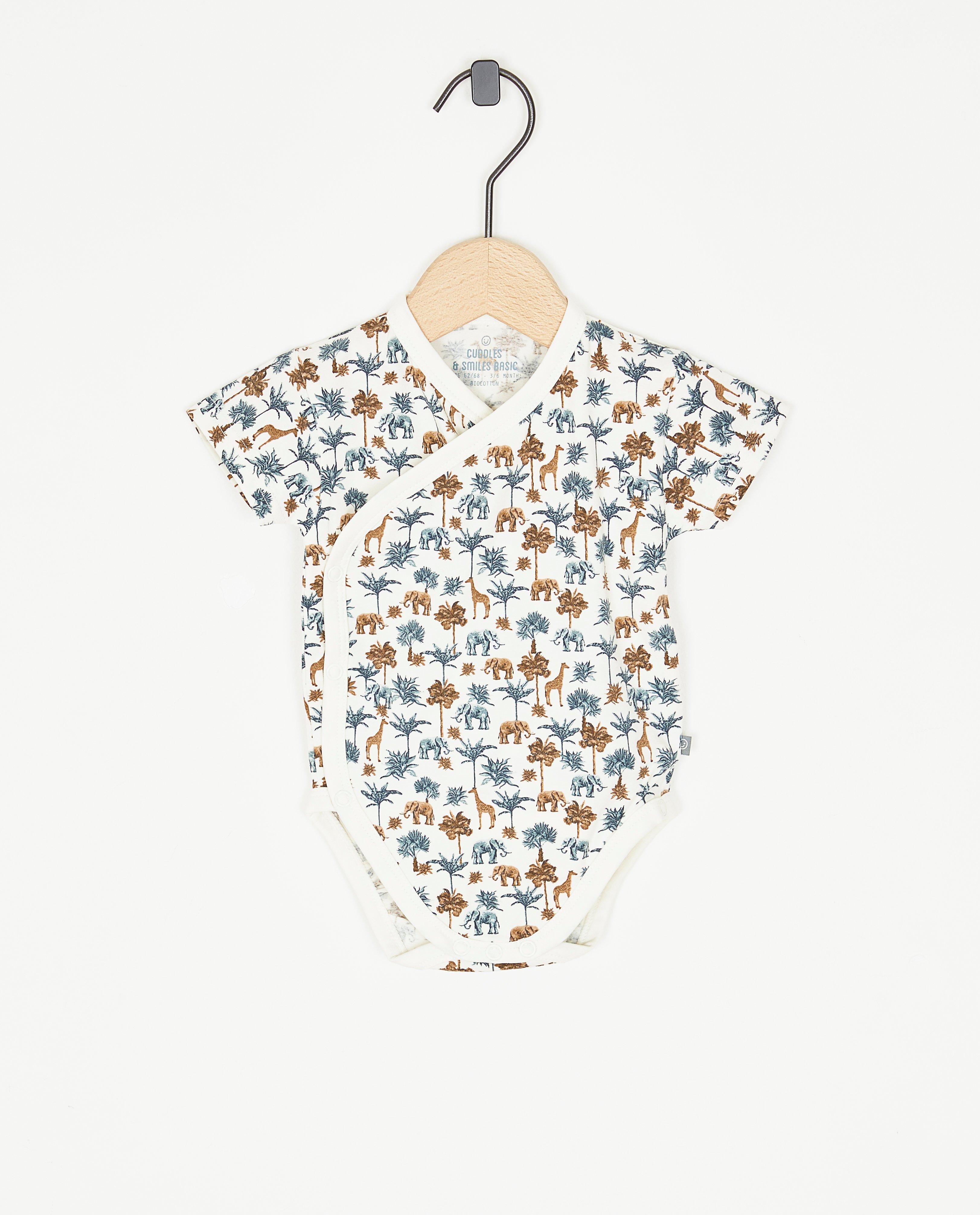 Romper met overslag - null - Newborn 50-68