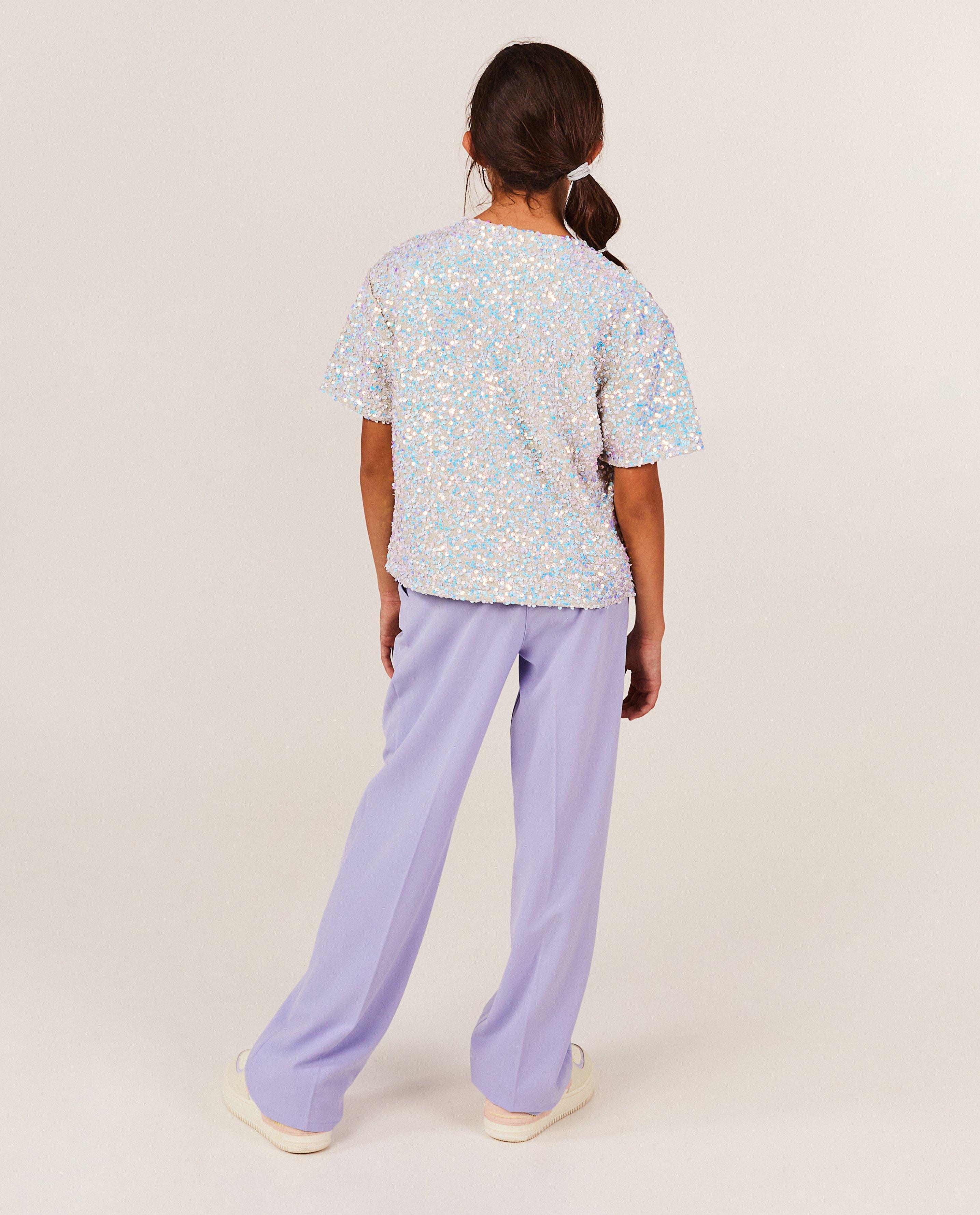 T-shirt met pailletjes - Product Detail - lila - afbeelding nummer 3