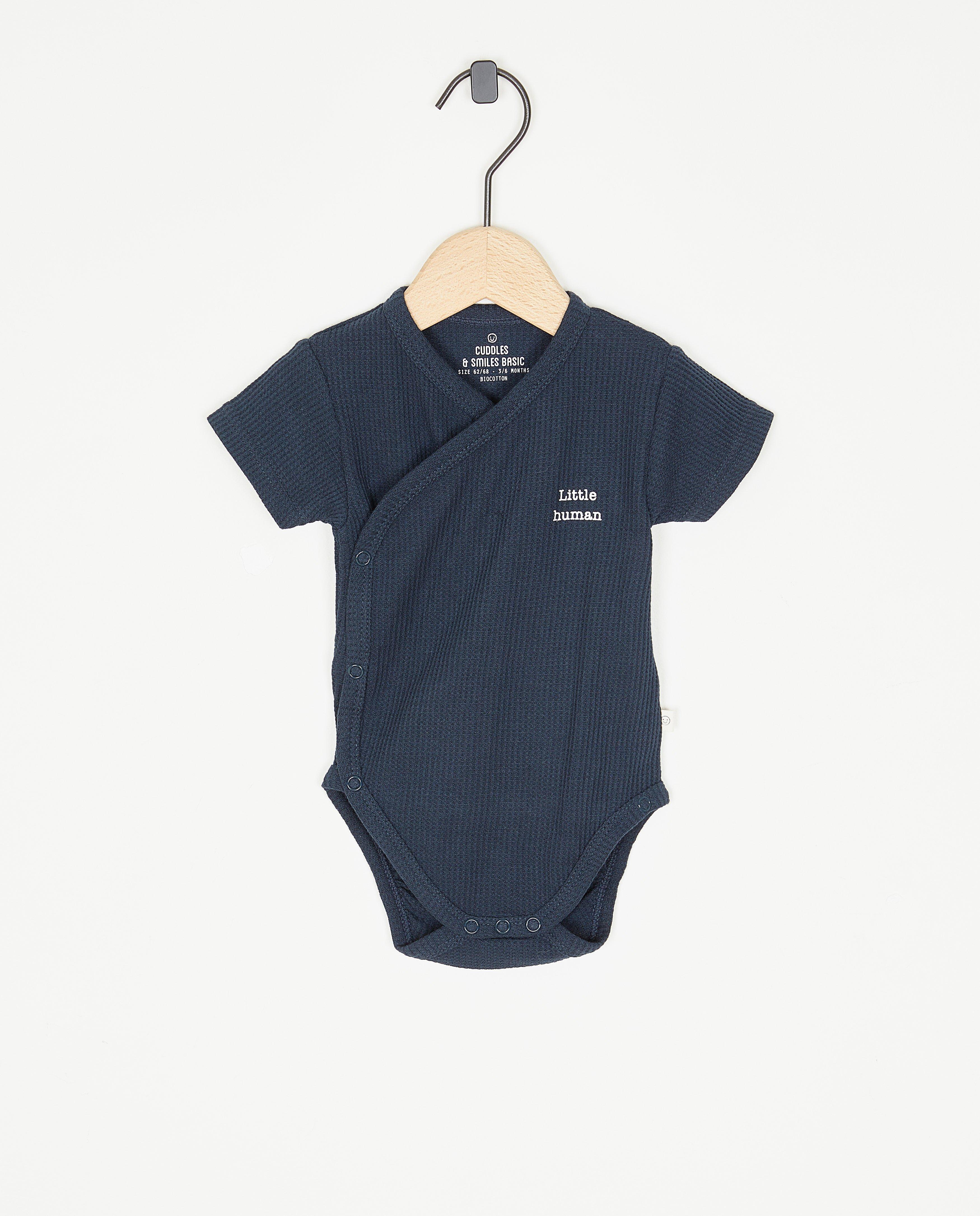 Romper met overslag - null - Newborn 50-68