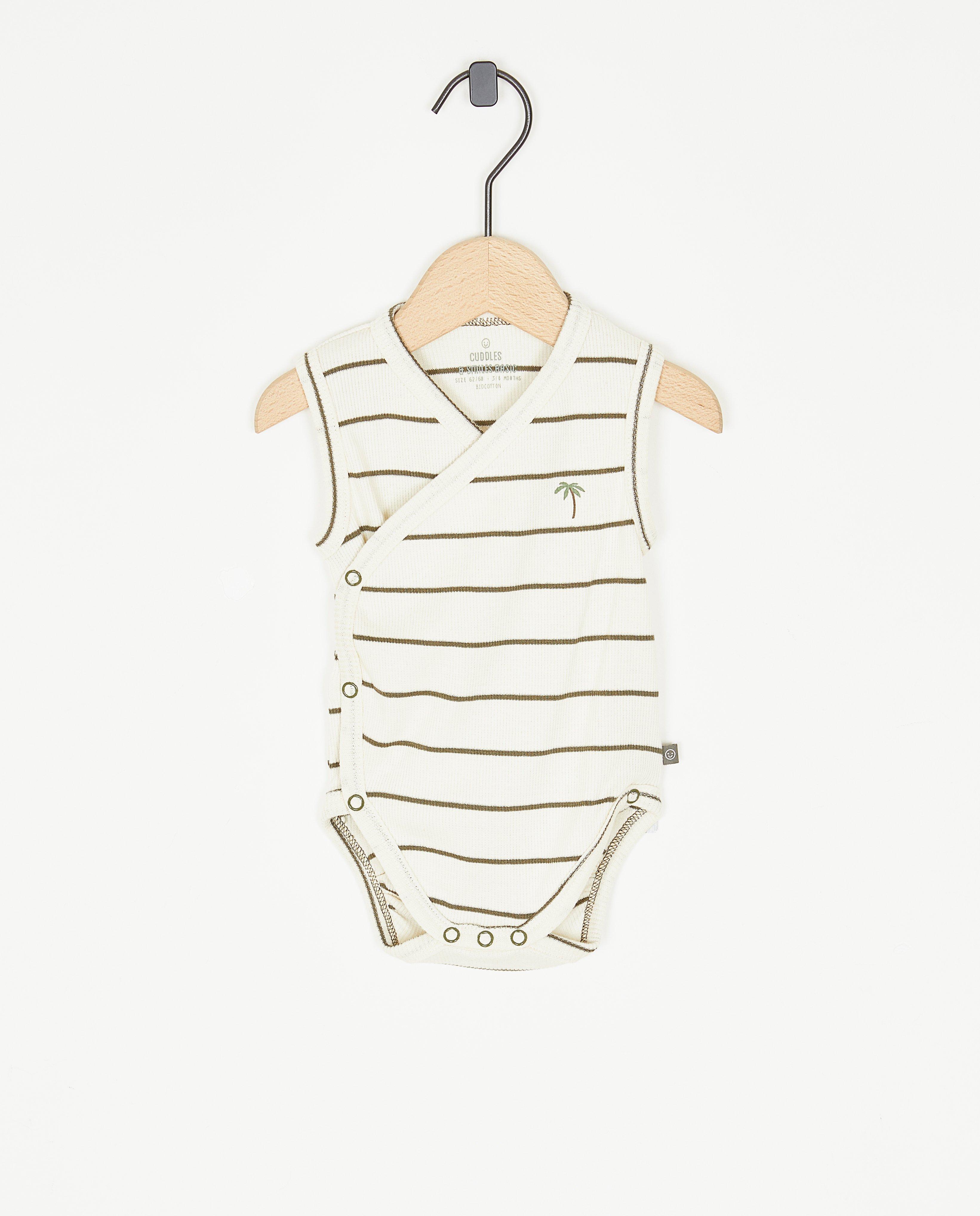 Romper met overslag - null - Newborn 50-68