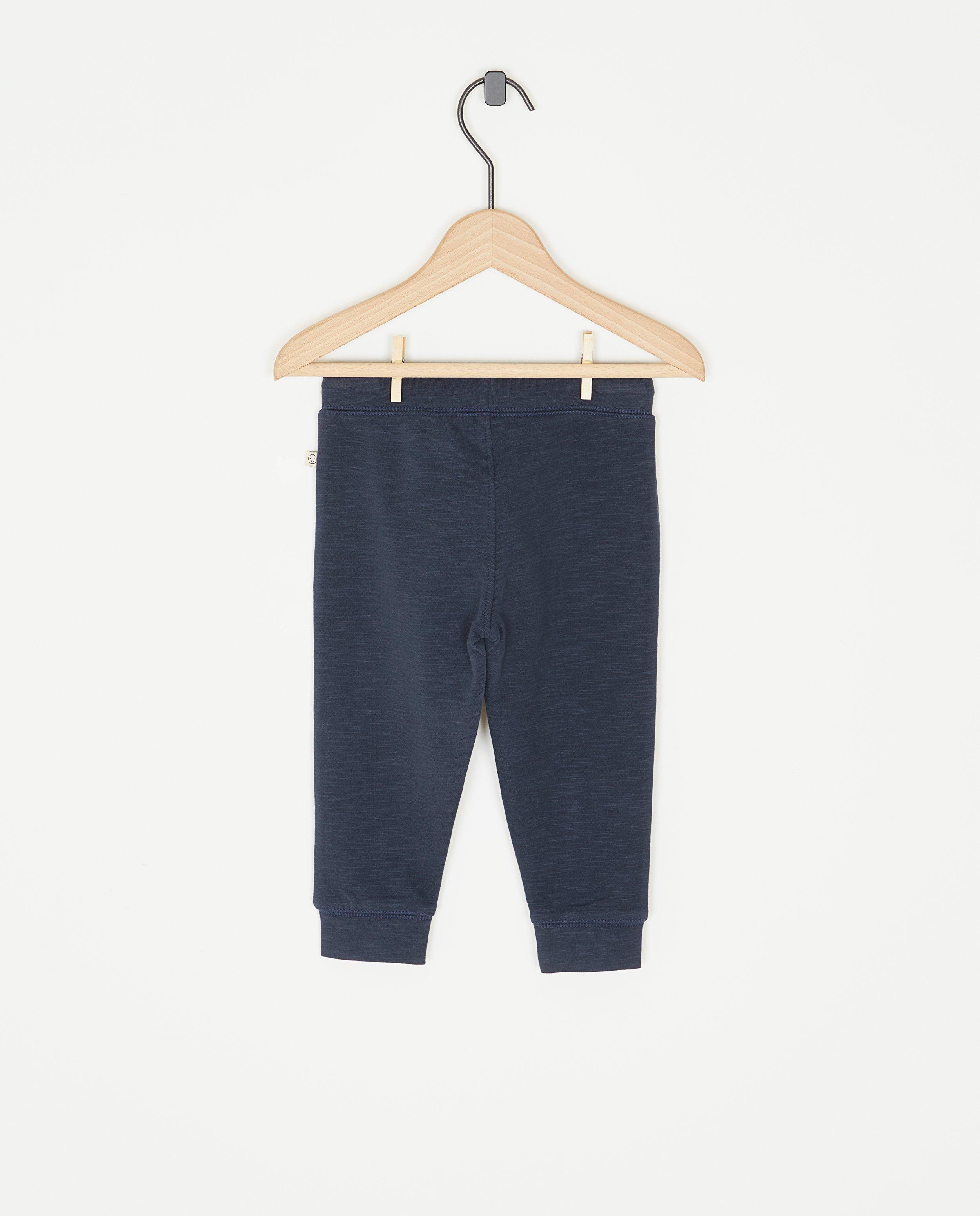 Broeken - Donkerblauwe joggingbroek