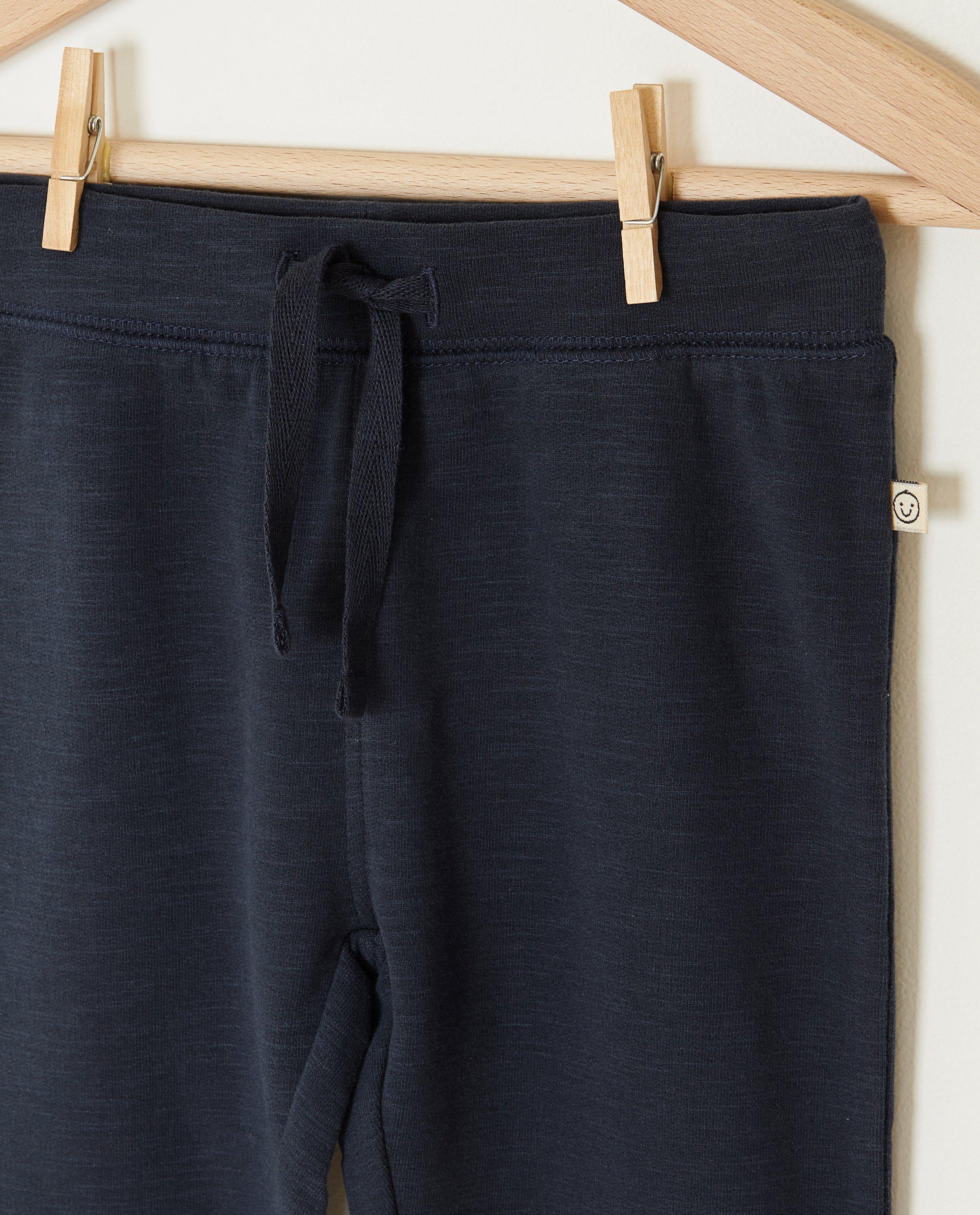 Broeken - Donkerblauwe joggingbroek