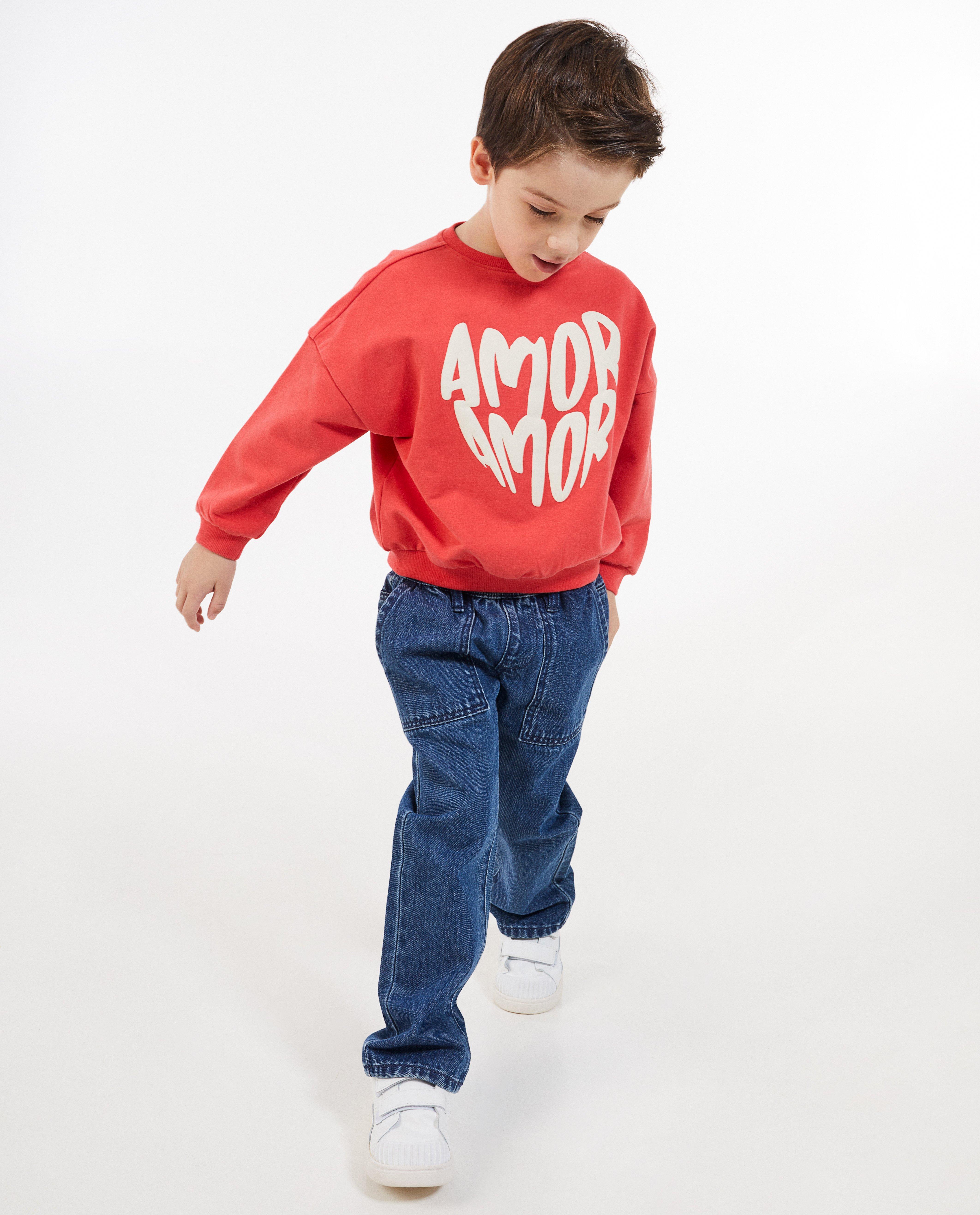 Sweaters - Sweater met opschrift K3 De 3 Biggetjes, unisex