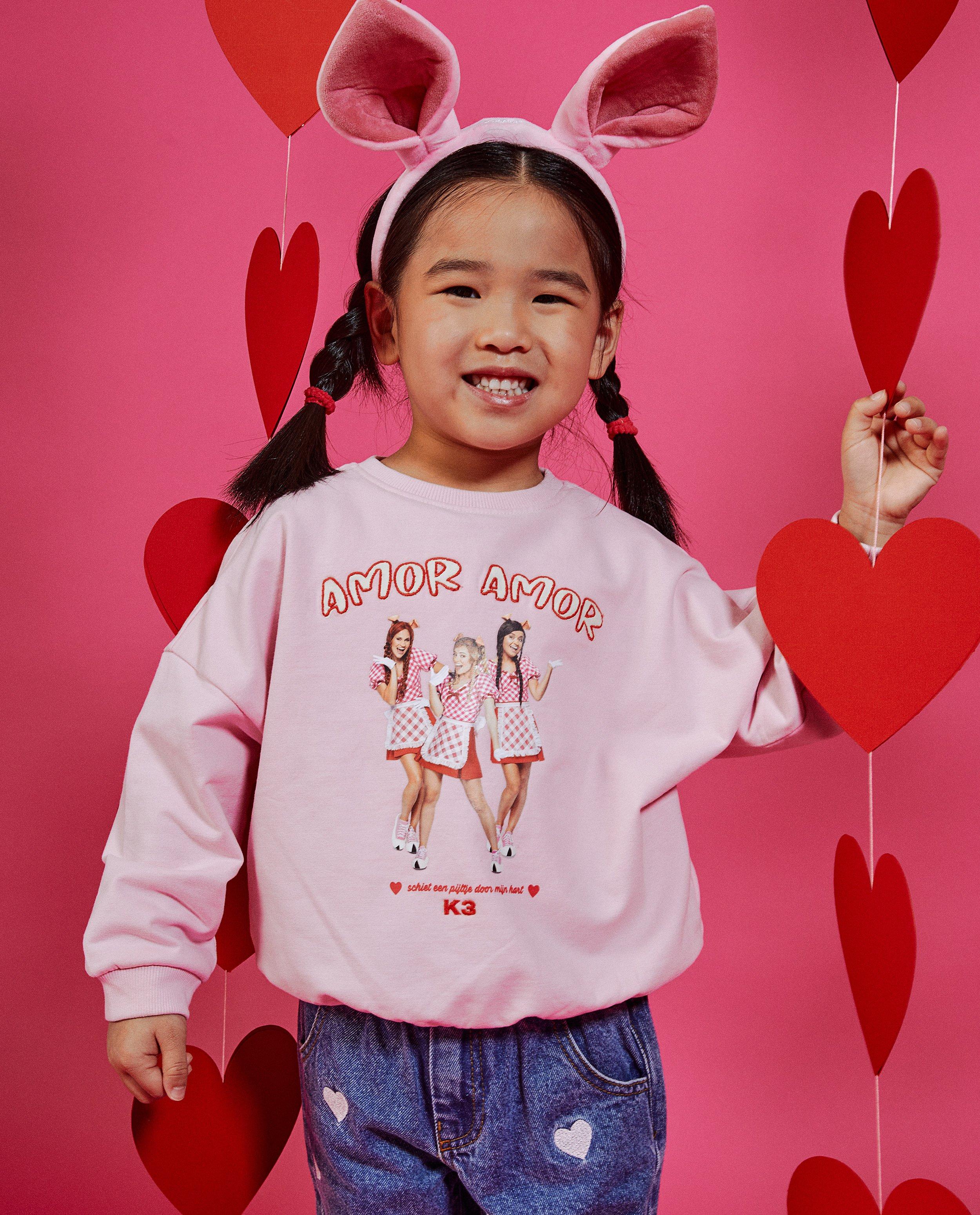 Sweater met fotoprint K3 De 3 Biggetjes - null - K3