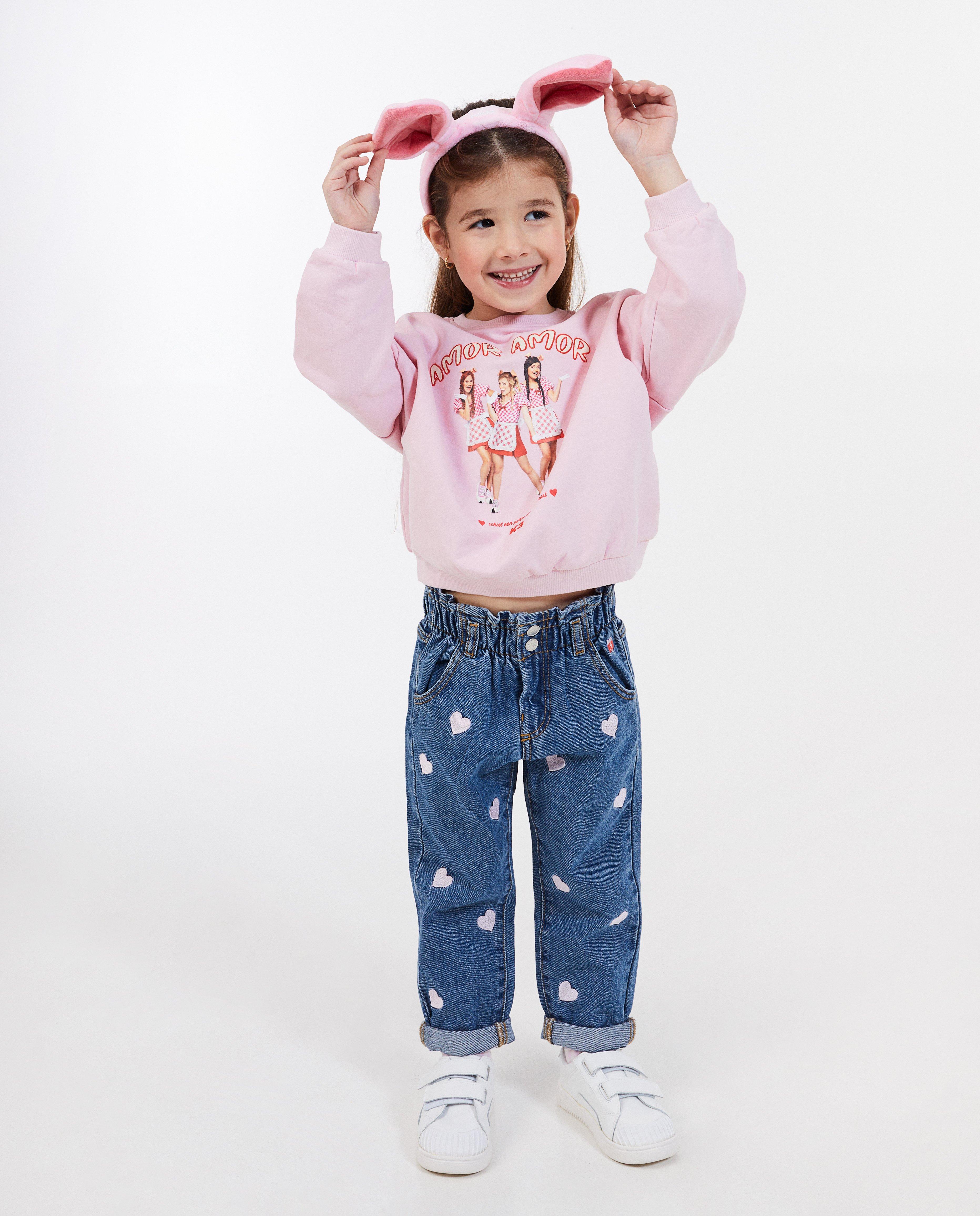 Sweaters - Sweater met fotoprint K3 De 3 Biggetjes