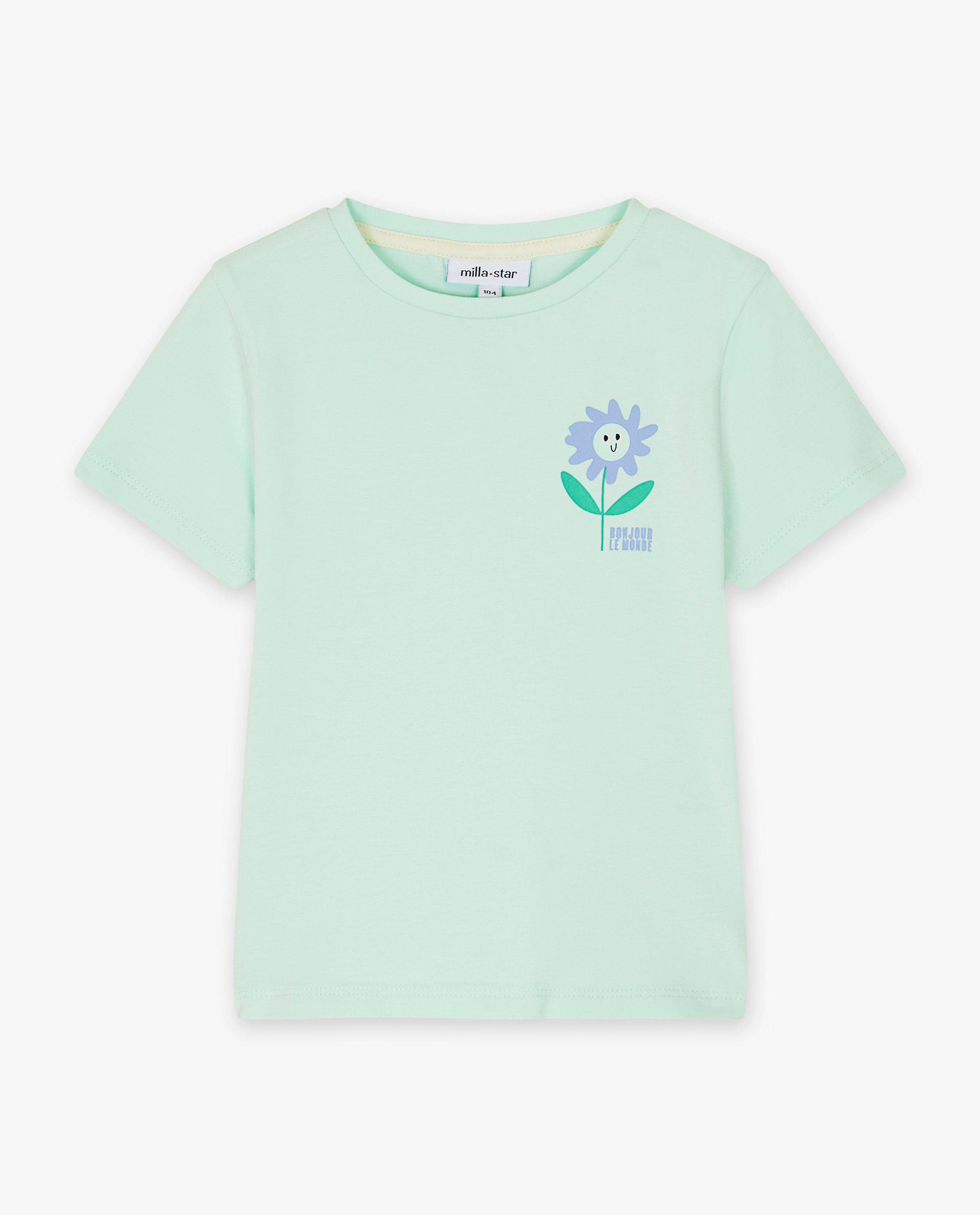 T-shirts - T-shirt met bloemenprint