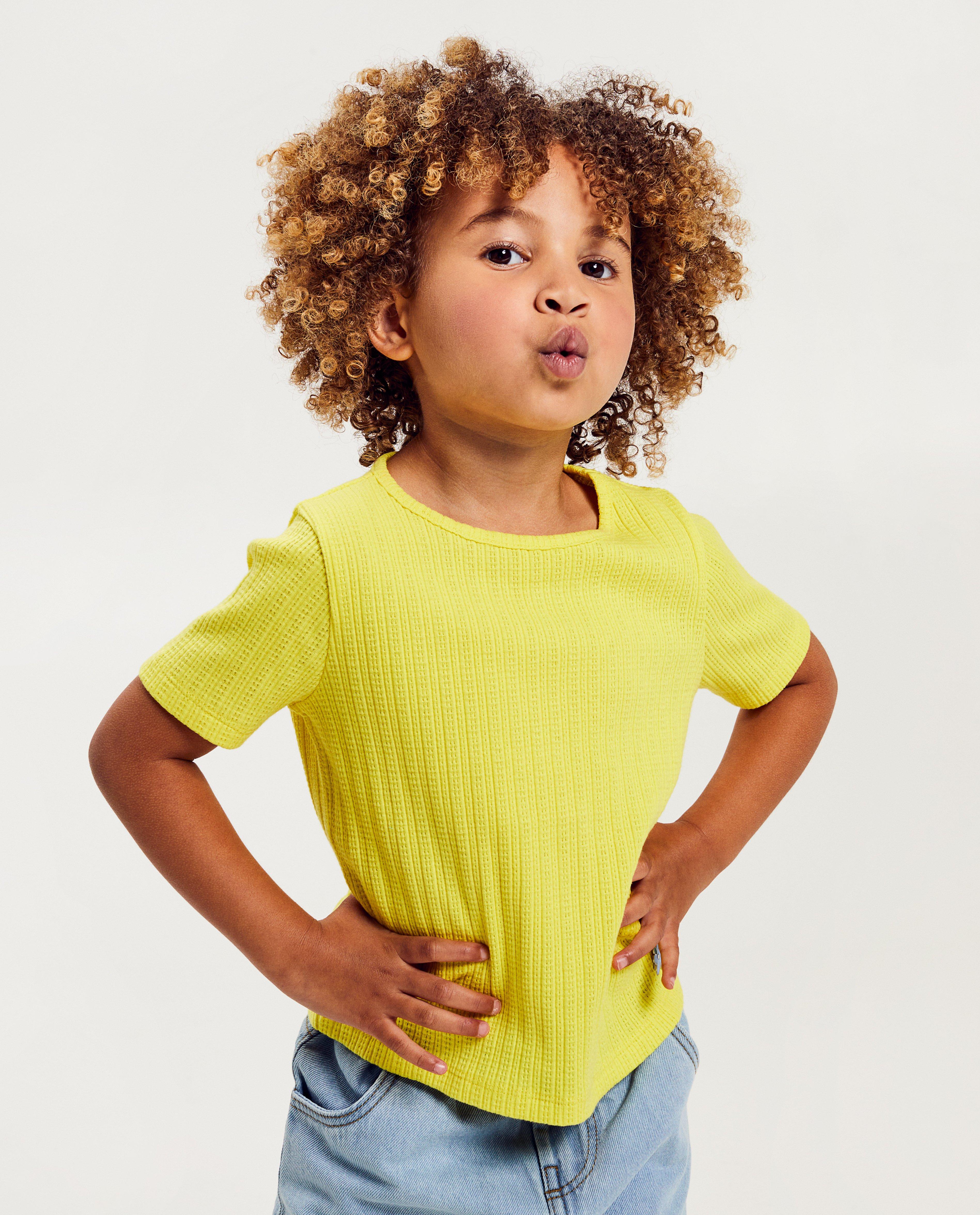 T-shirt met ajour - null - Milla Star