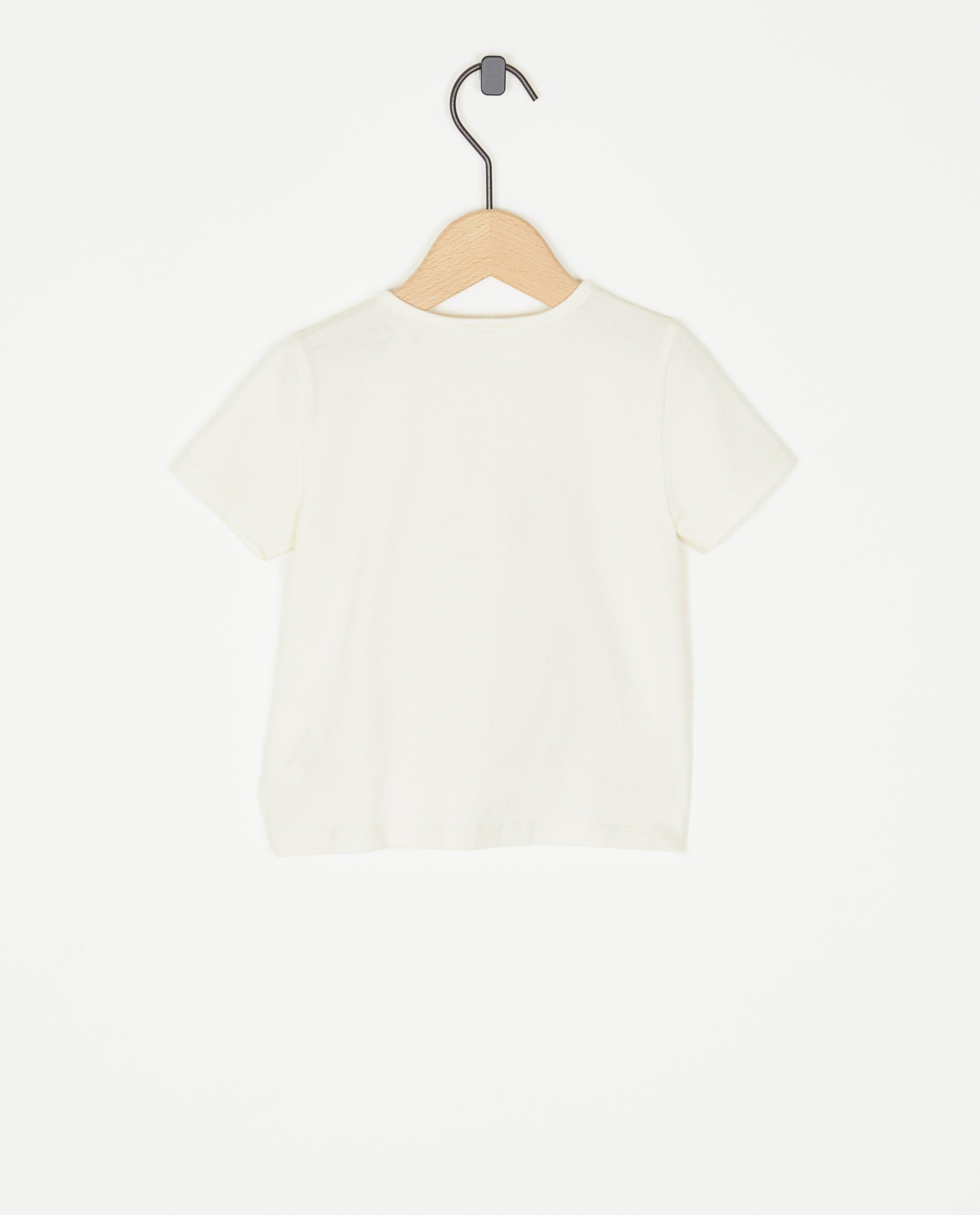T-shirts - T-shirt avec un imprimé de flamant rose