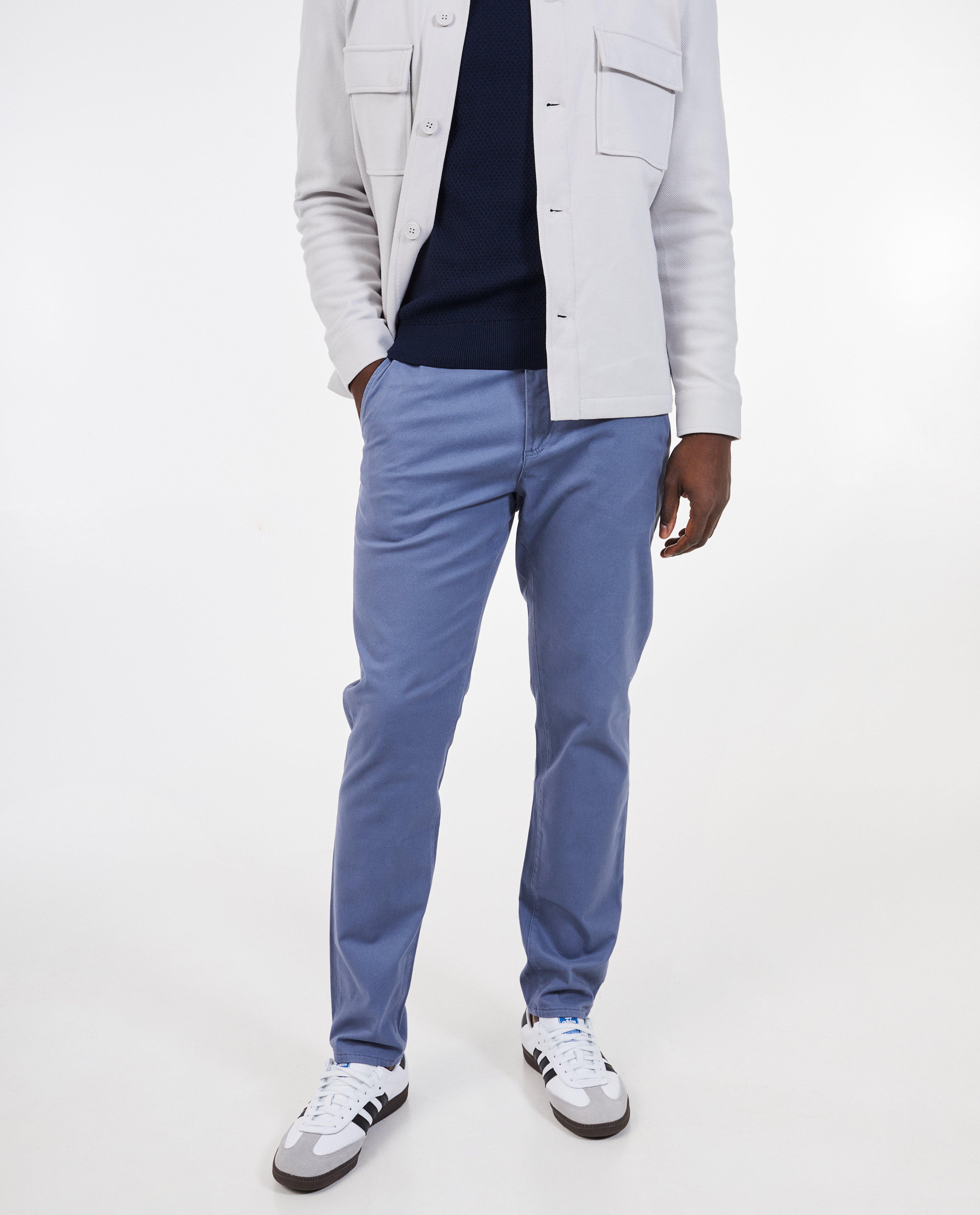 Broeken - Beige chino, slim fit