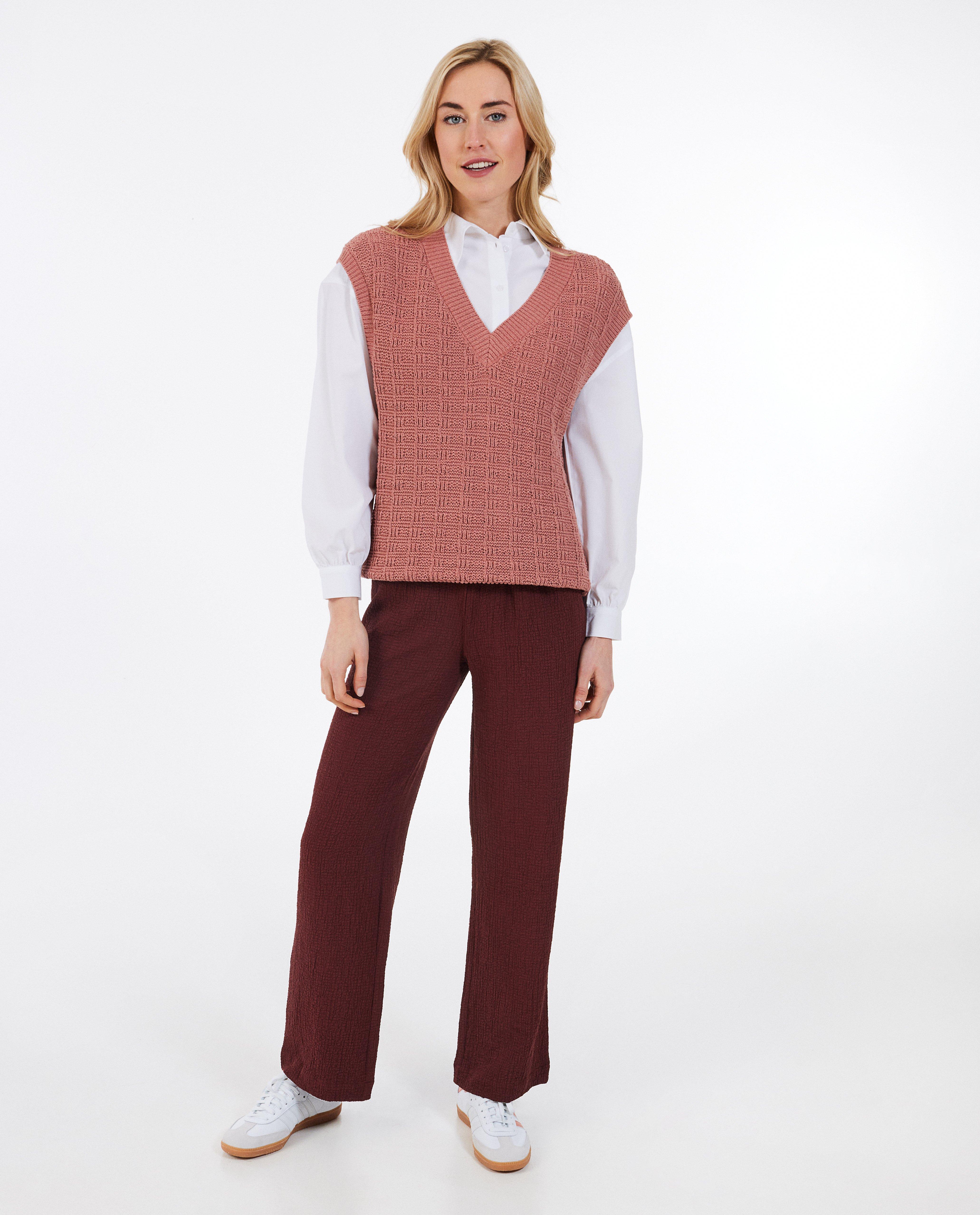 Gebreide debardeur - Product Detail - roze - afbeelding nummer 2