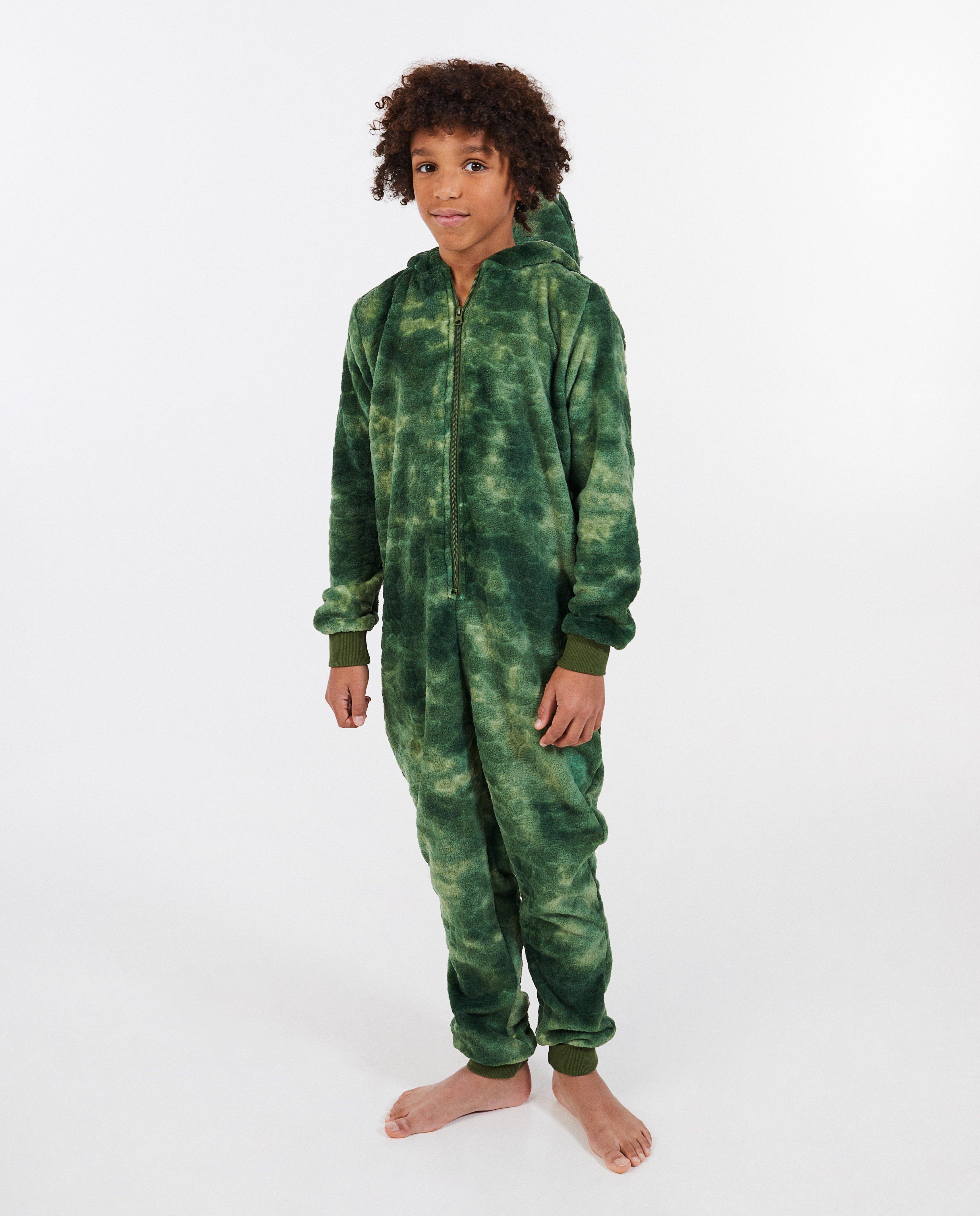 Nachtkleding - Onesie krokodil