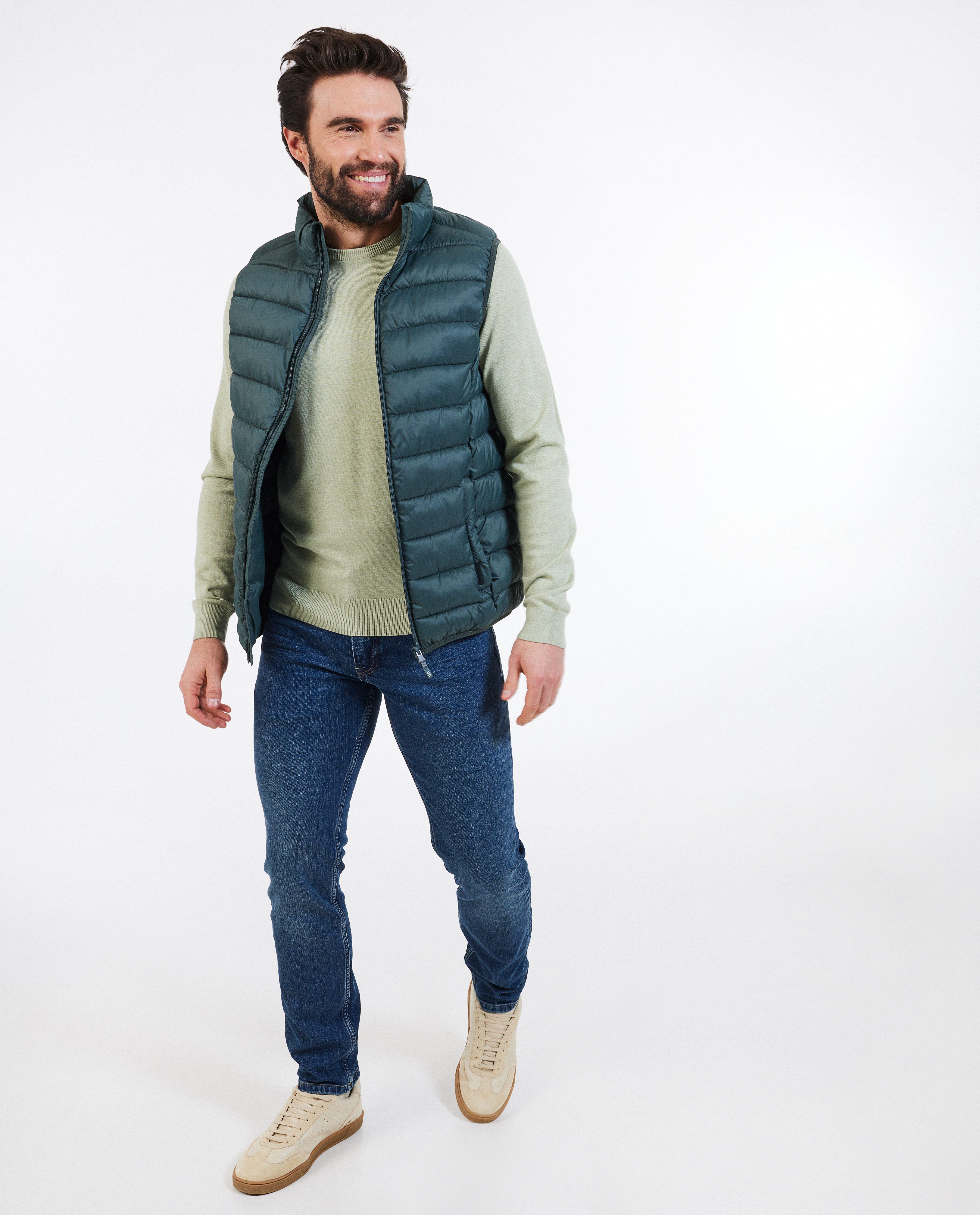 Zomerjassen - Donkergroene bodywarmer