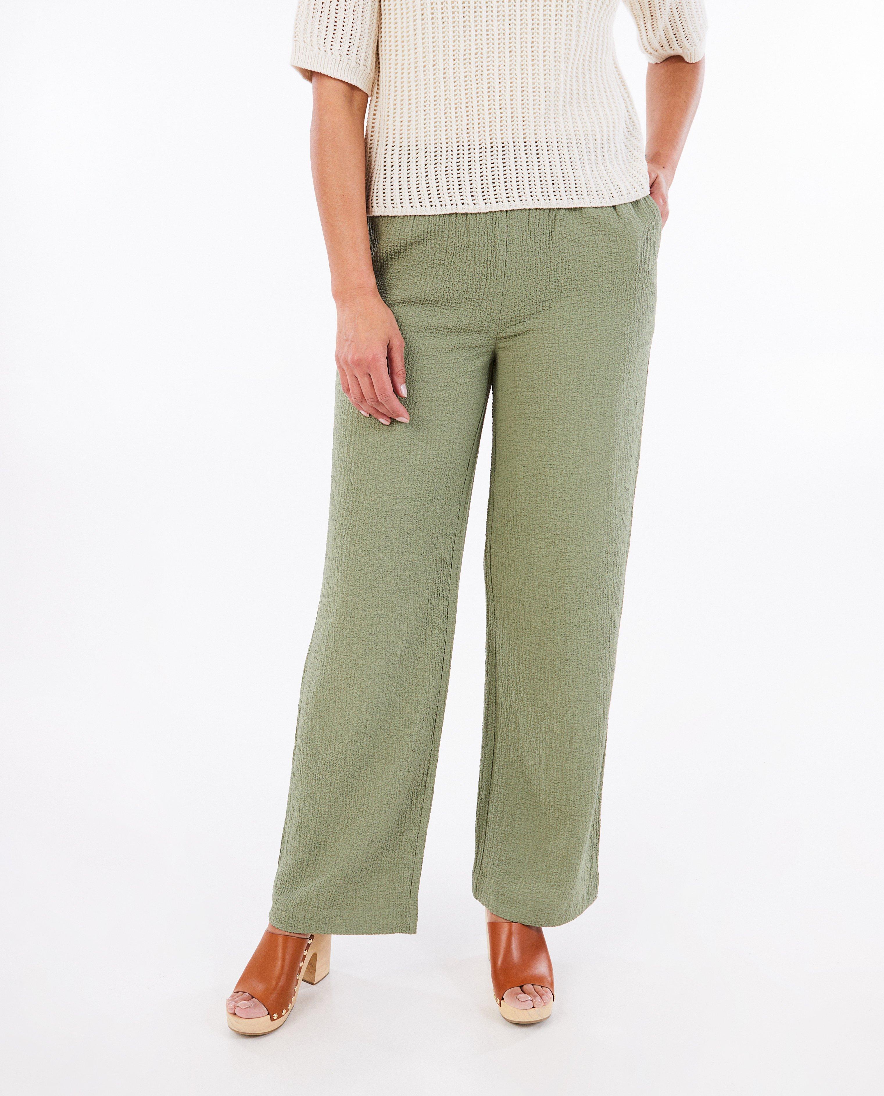 Pantalons - Pantalon rouge foncé