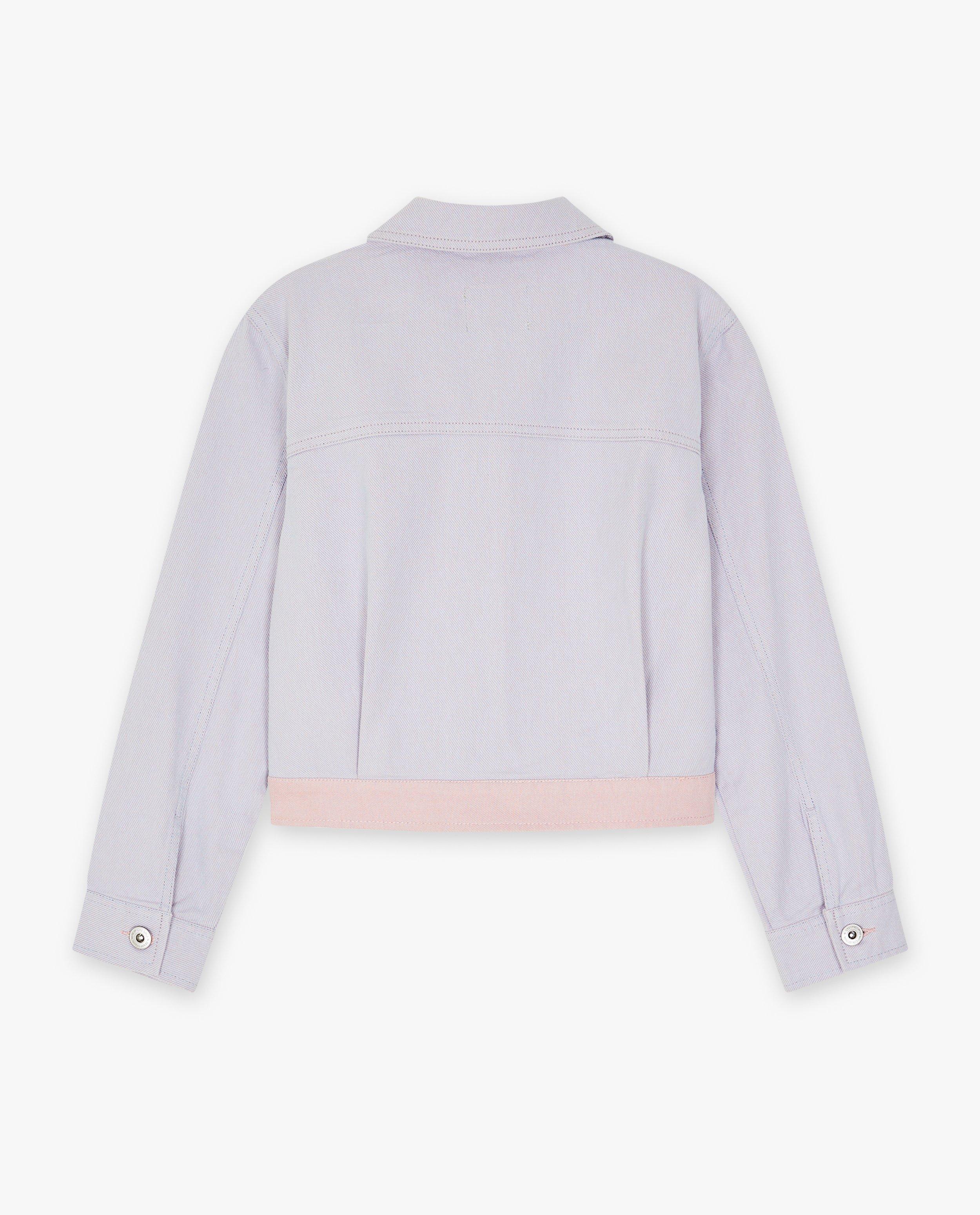 Blazers - Veste en jeans mauve pâle