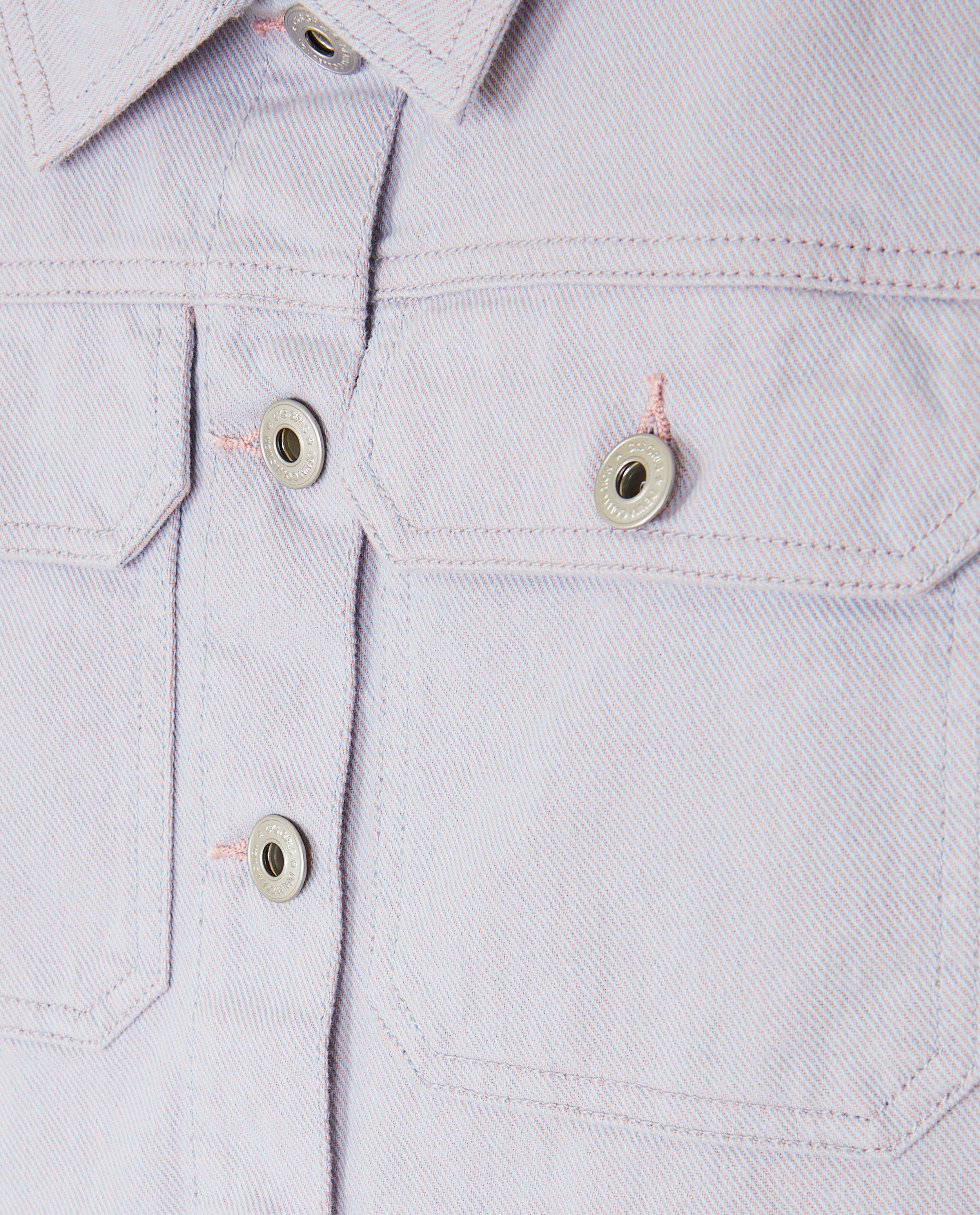 Blazers - Veste en jeans mauve pâle