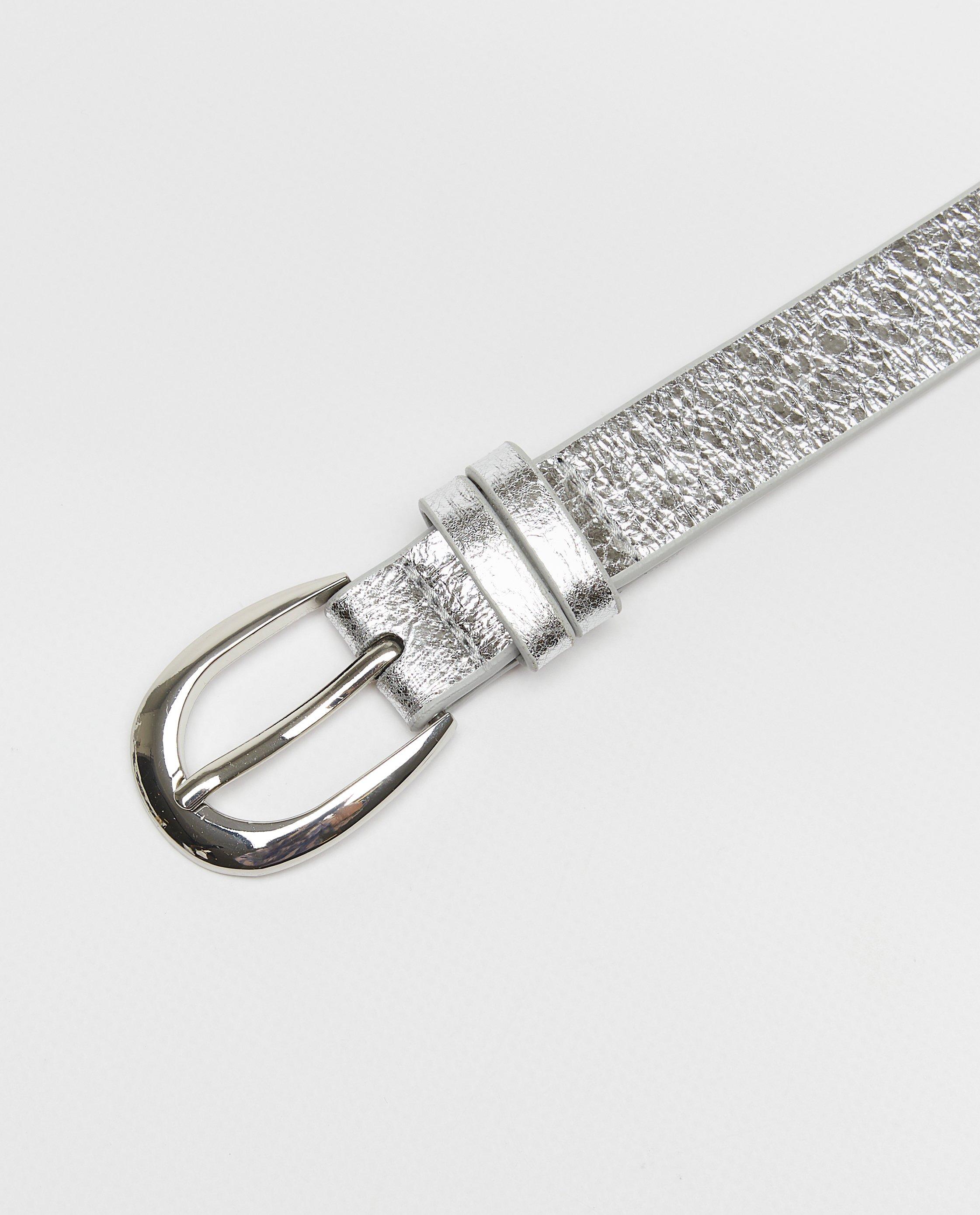 Ceintures - Ceinture métallisée