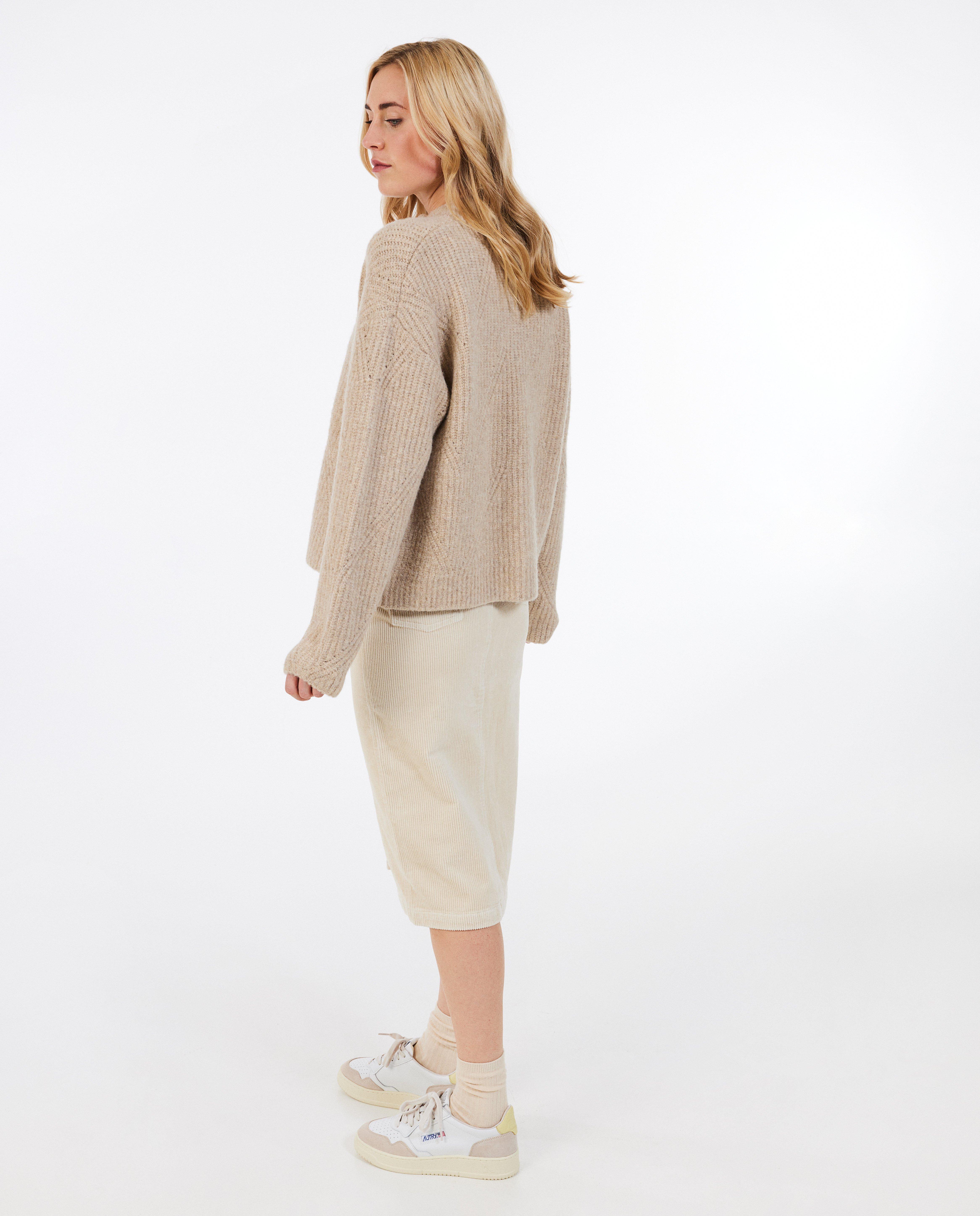 Cardigans - Gilet tricoté avec fermeture à glissière