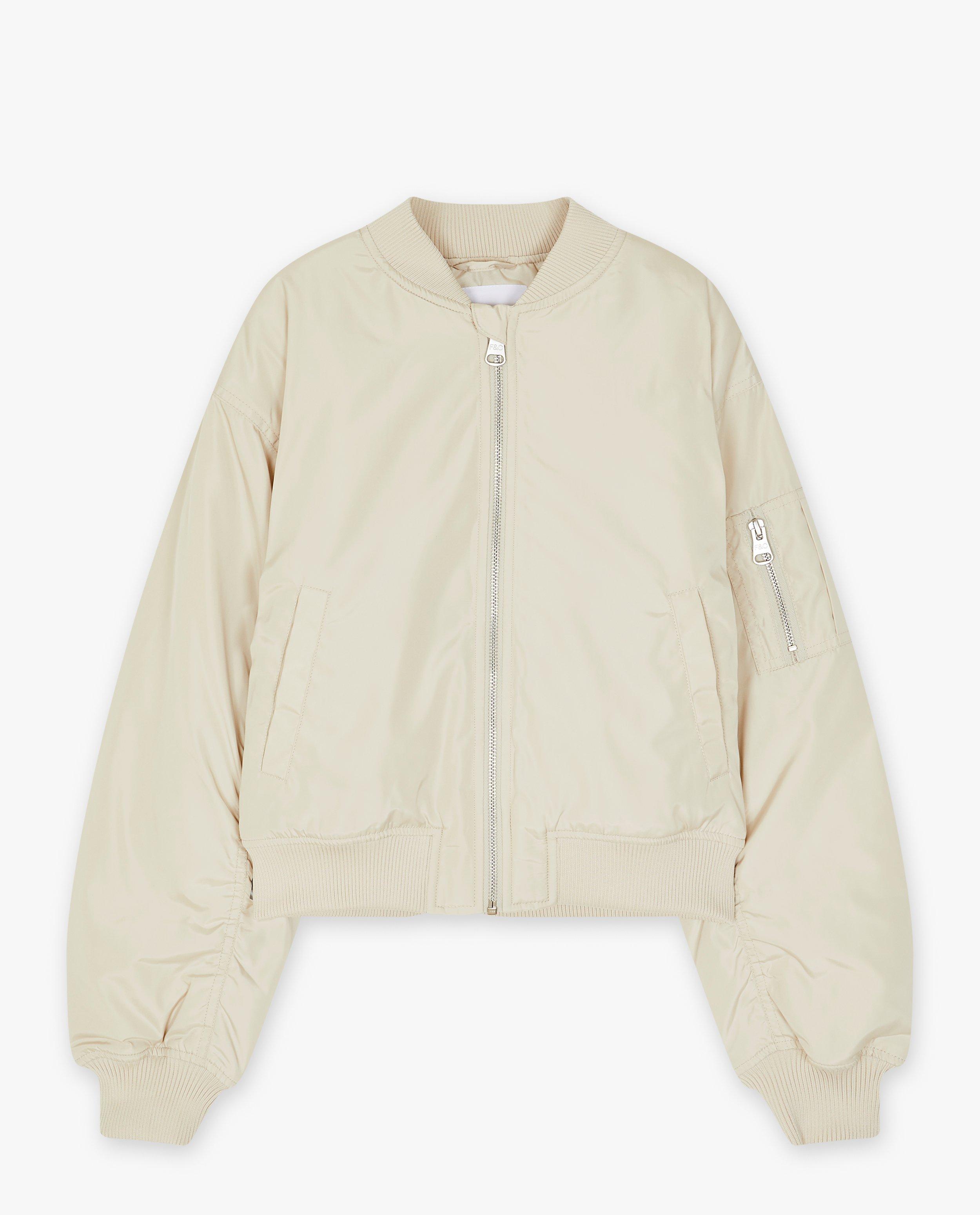 Poncho's en teddy's - Beige bomber