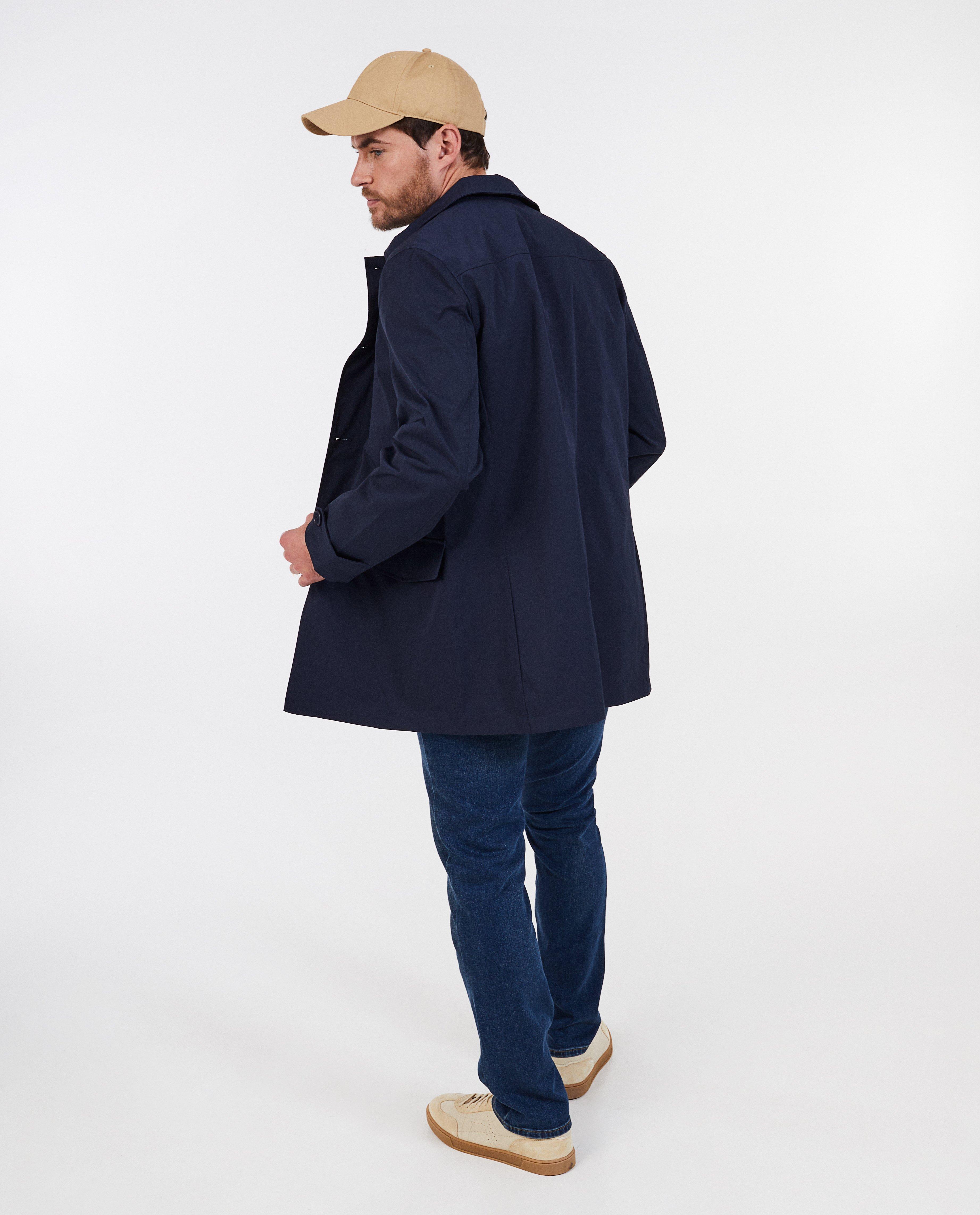 Poncho's en teddy's - Donkerblauwe jas