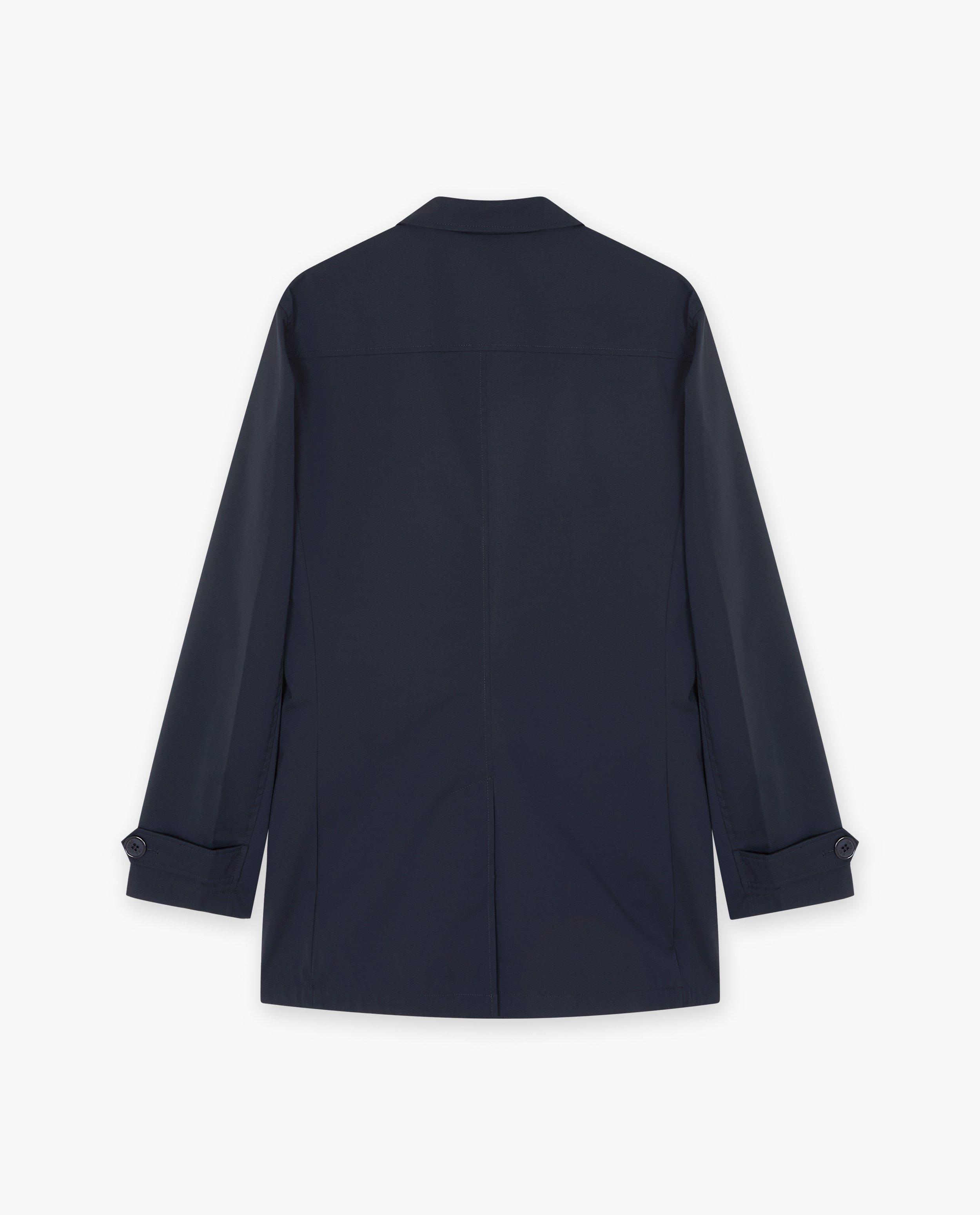 Poncho's en teddy's - Donkerblauwe jas