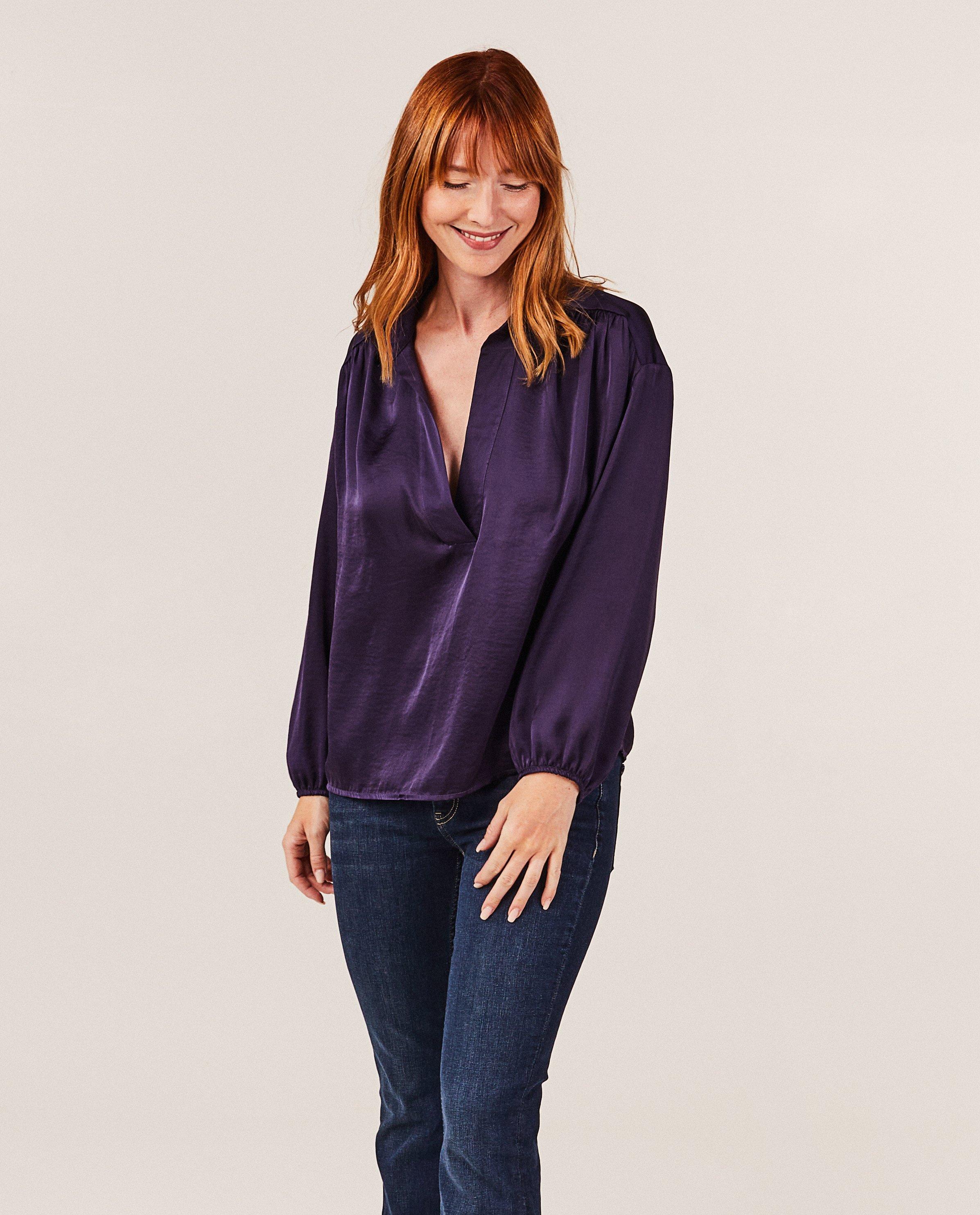 Hemden - Paarse blouse
