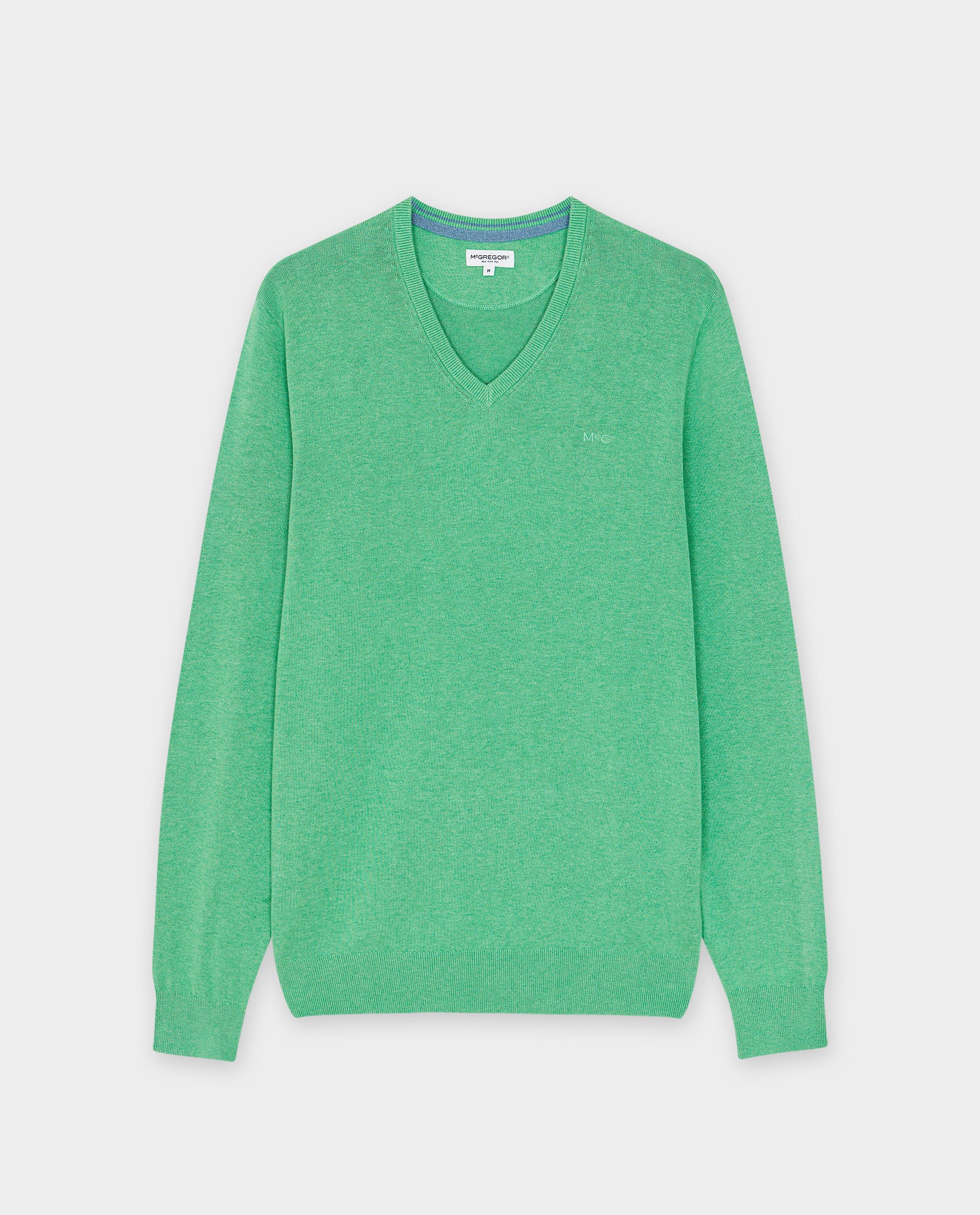 Pull vert - D&eacute;tails du produit - khaki - image num&eacute;ro 4