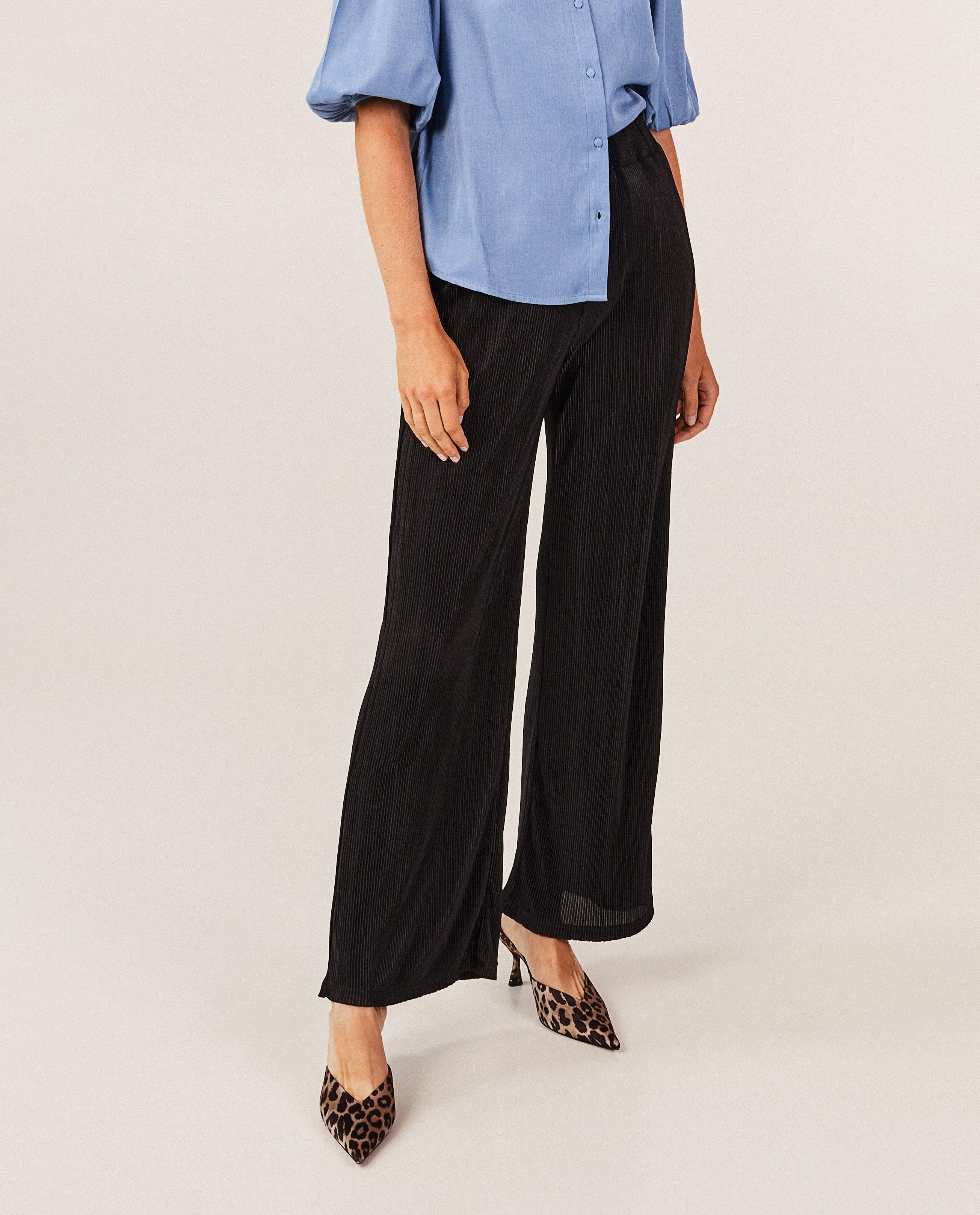 Zwarte plissé-broek - null - Sora