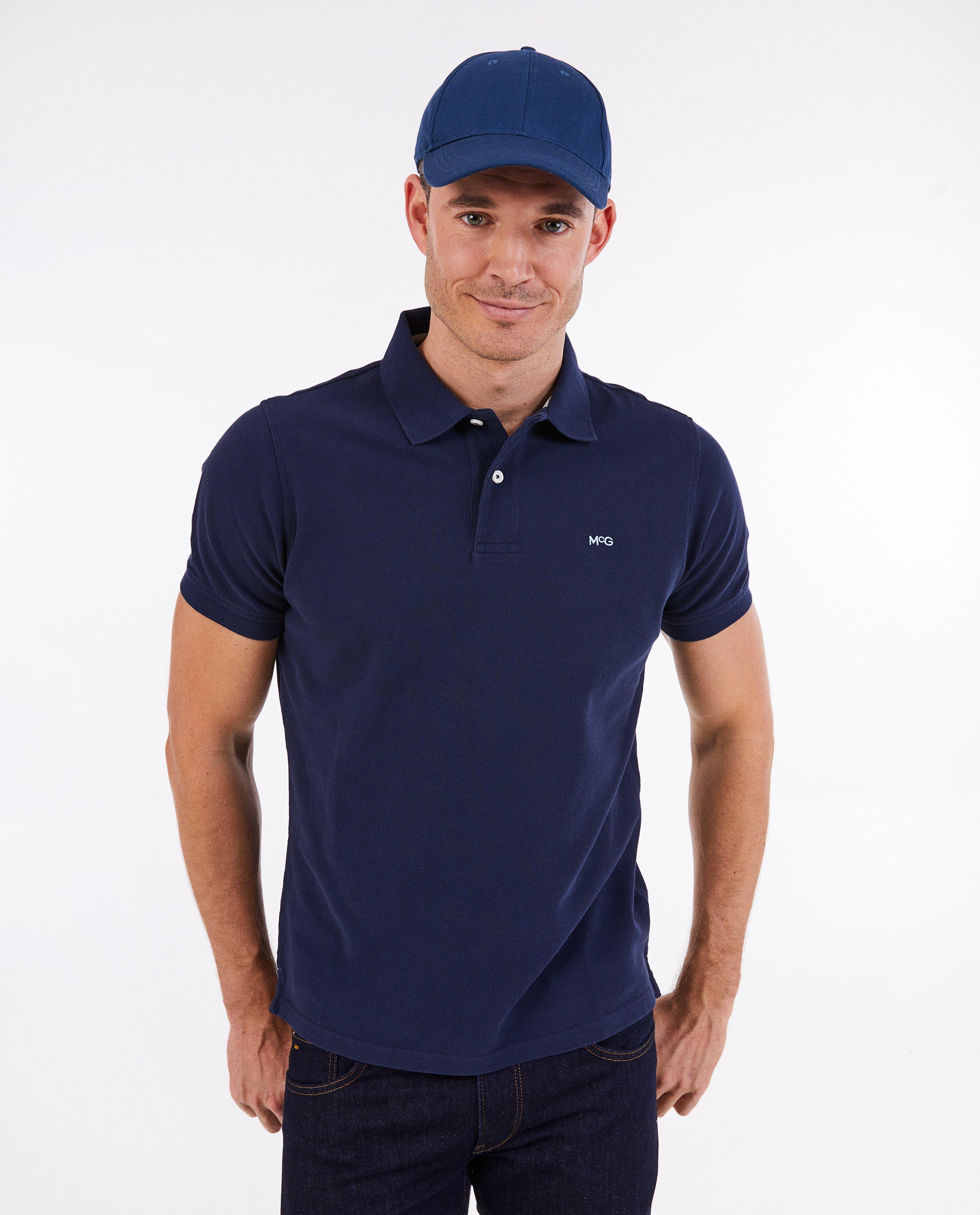 Rode polo - Product Detail - donkerblauw - afbeelding nummer 1