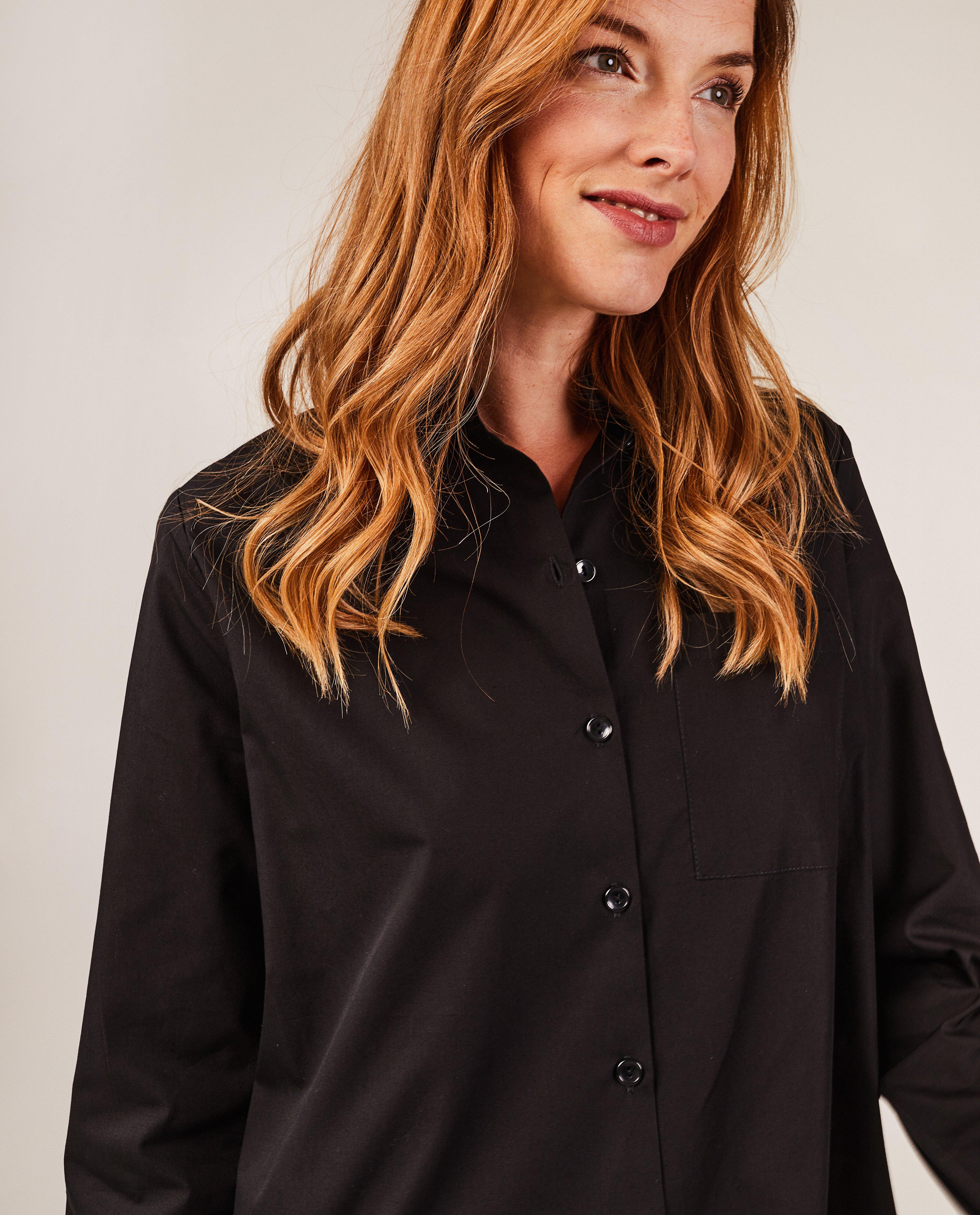 Robes - Robe chemise noire