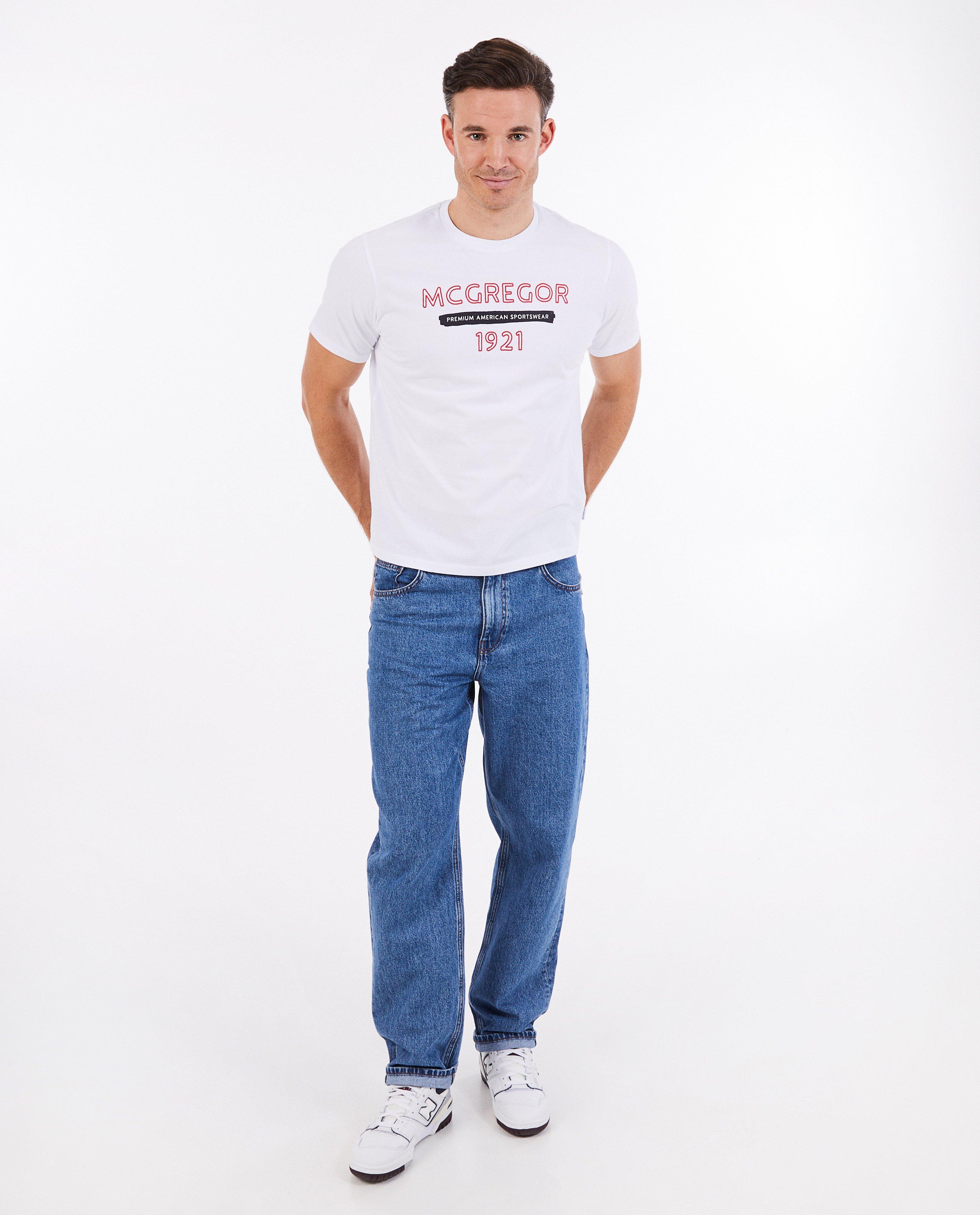 T-shirts - T-shirt met opschrift