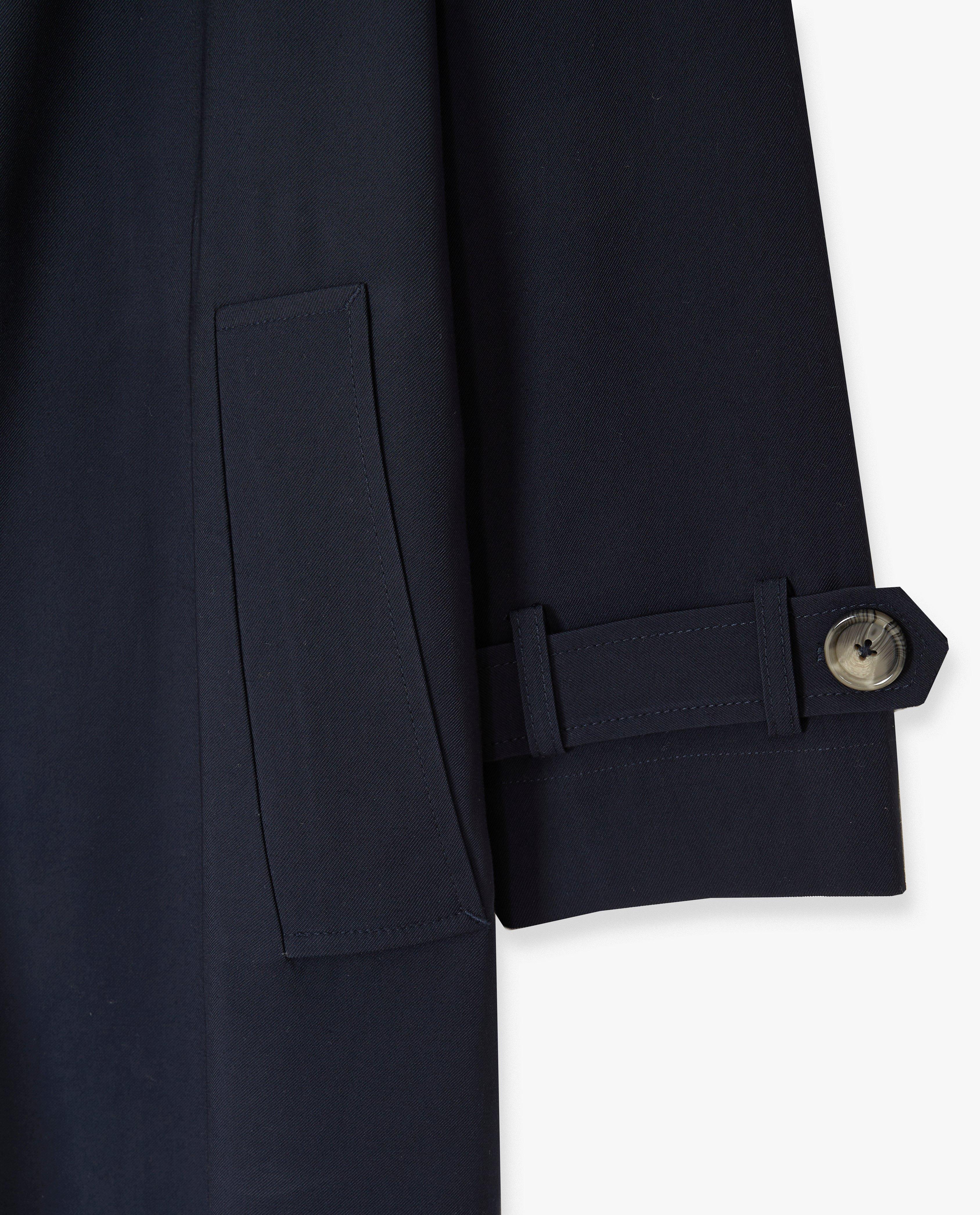 Trenchcoats - Donkerblauwe trenchcoat