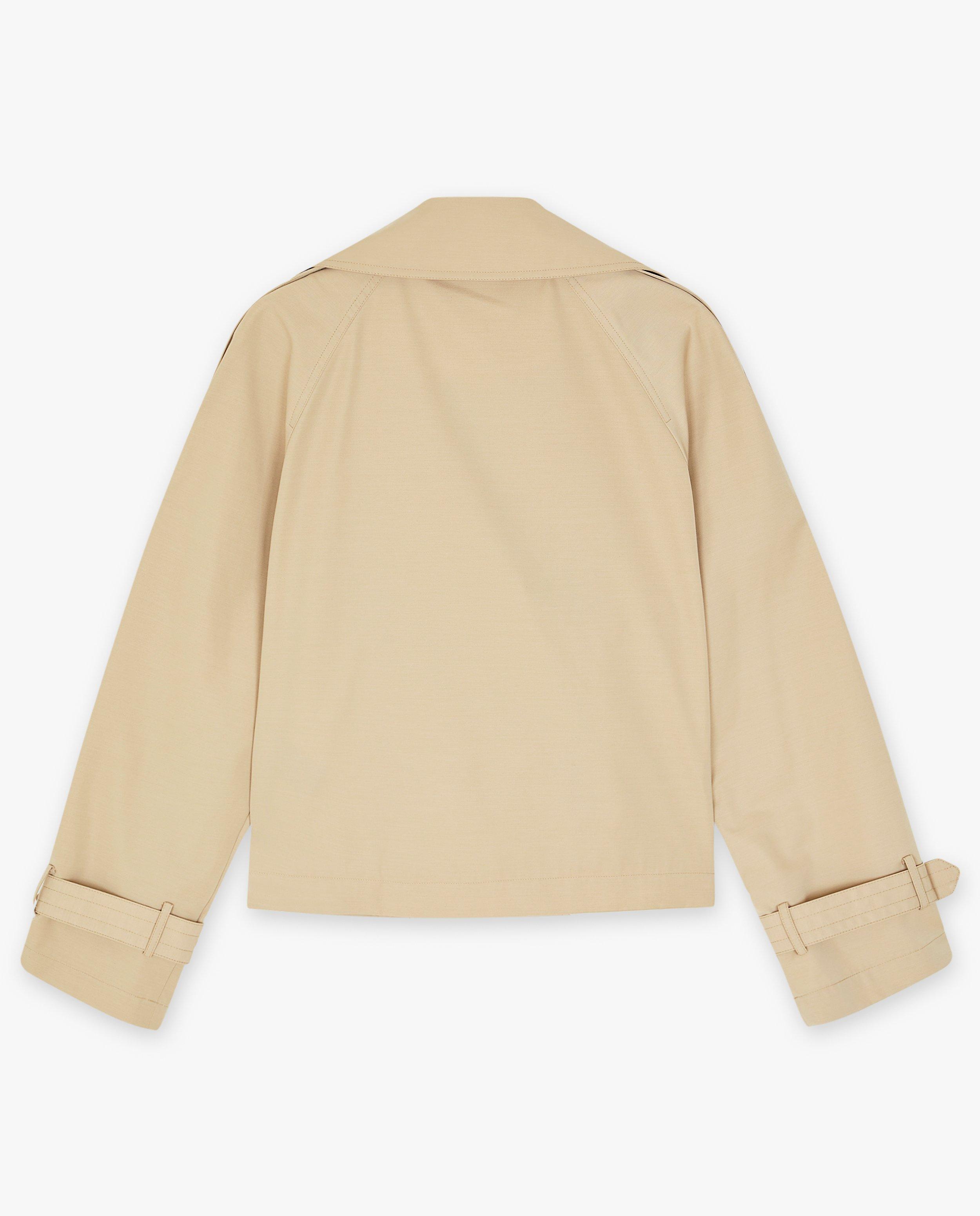 Korte trenchcoat - Product Detail - lichtbeige - afbeelding nummer 7