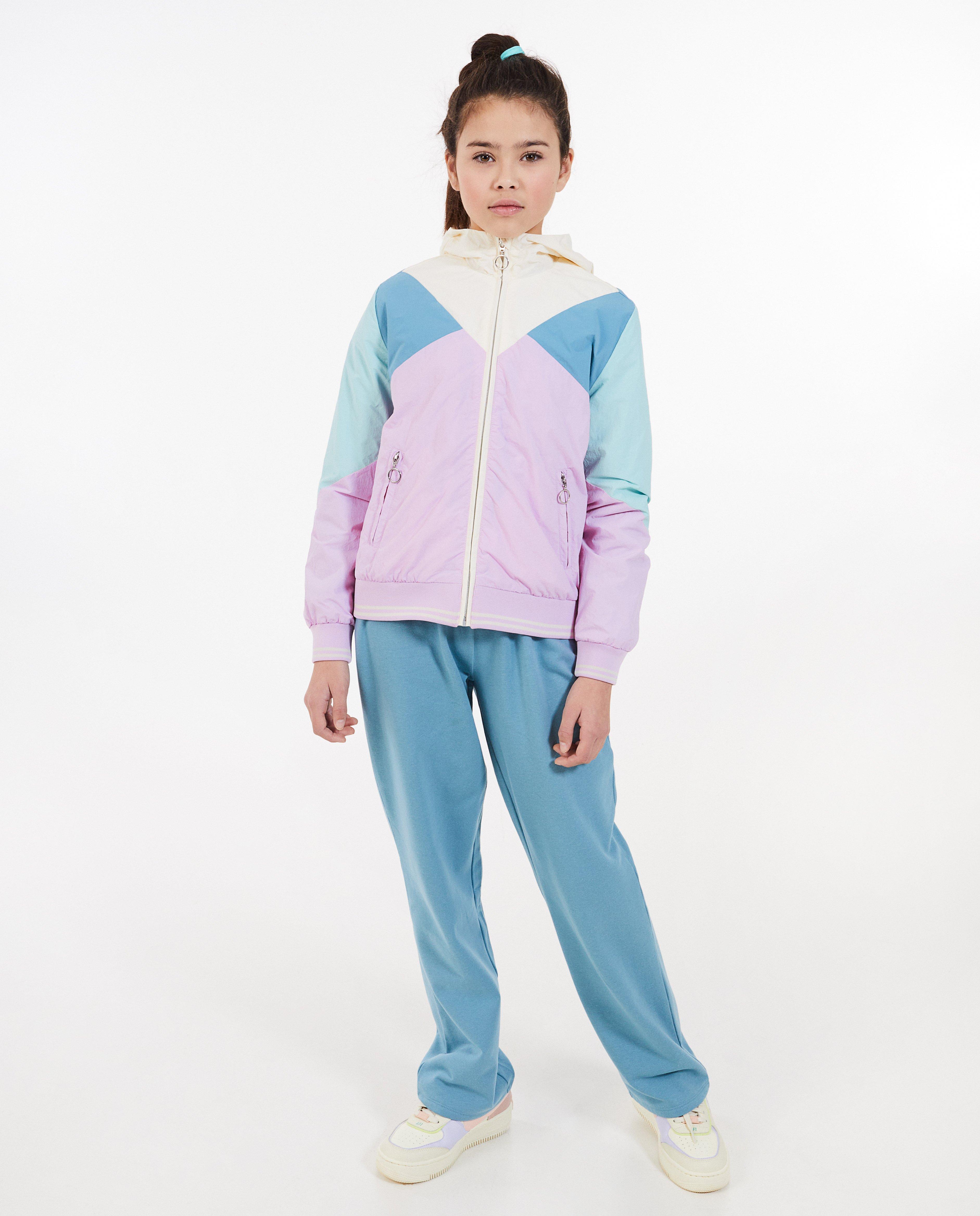 Poncho's en teddy's - Jas met color block